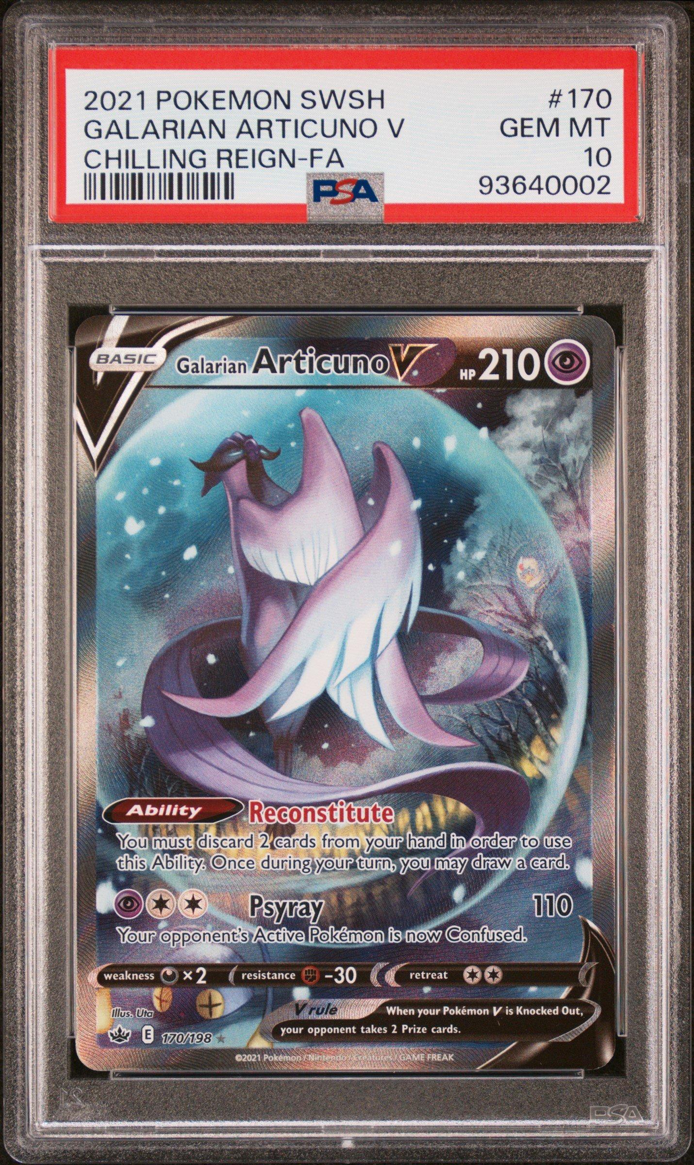 2021 ポケモンカード ガルレア PSA 10 2021 Charizard PSA 10 FA - Cardova Japan