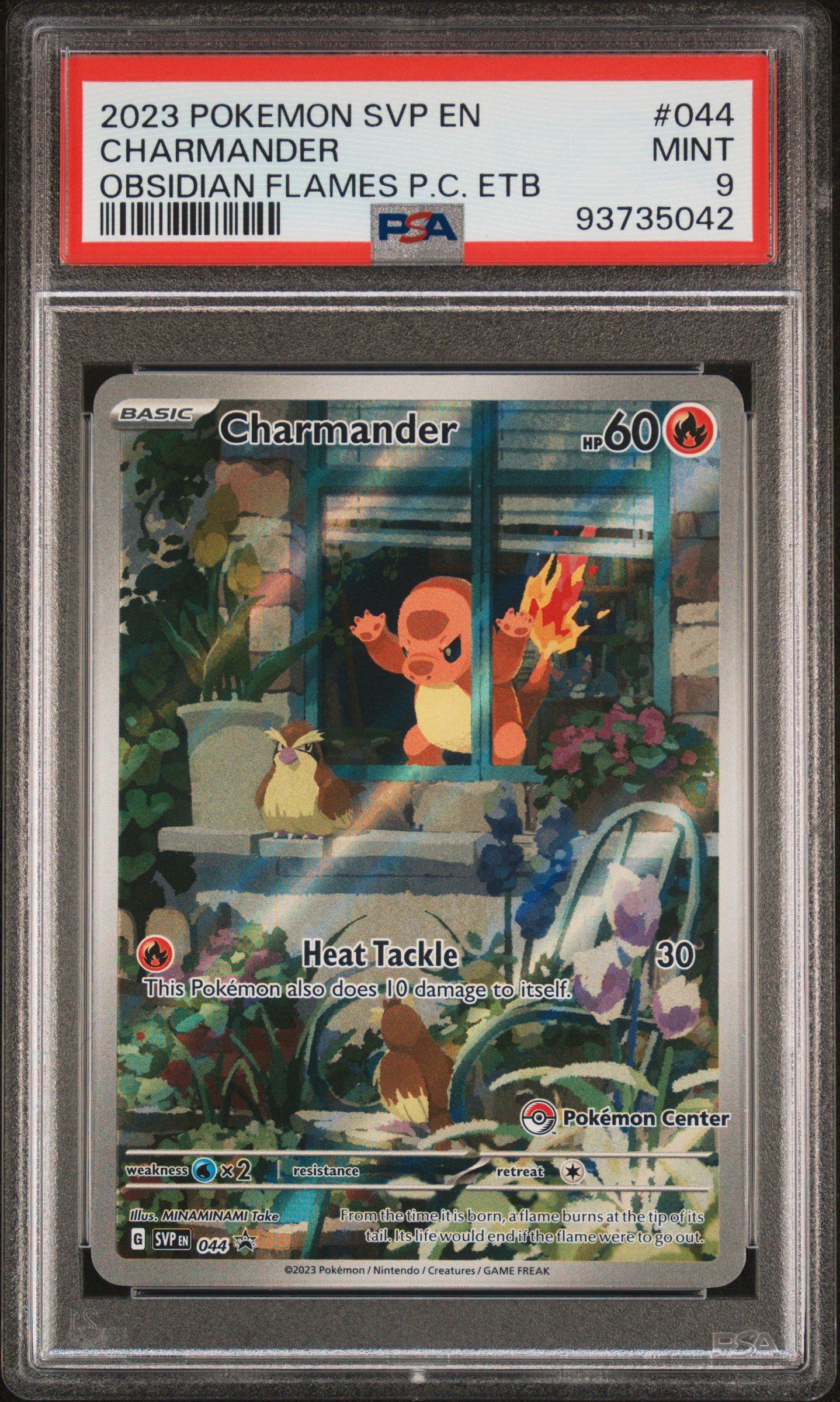 2023 Pokemon Svp En-sv Black Star Promo 044 Charmander Obsidian