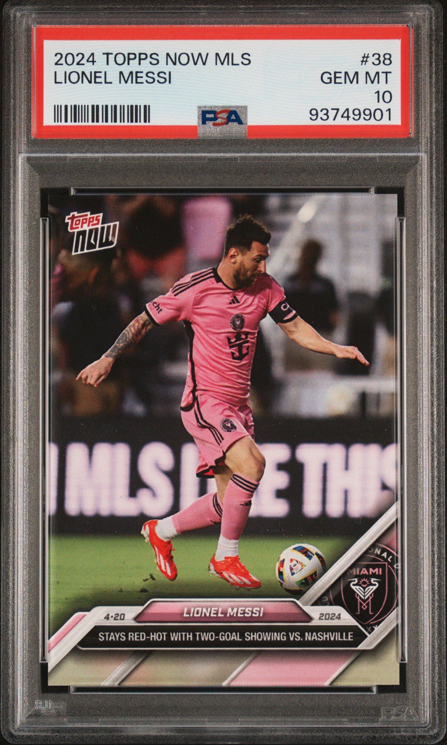 messi graded card Youre guaranteed to pull one of the following PSA 10 Lionel Messi Cards whos has the best grading