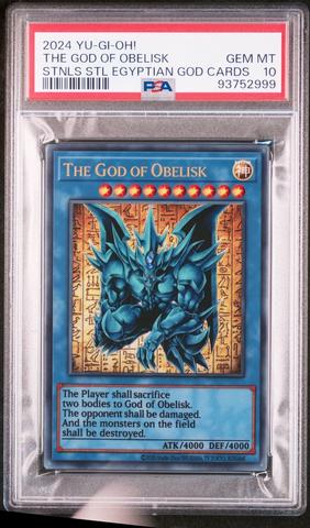 2024 Yu-gi-oh! Stainless Steel Egyptian God Cards Saint