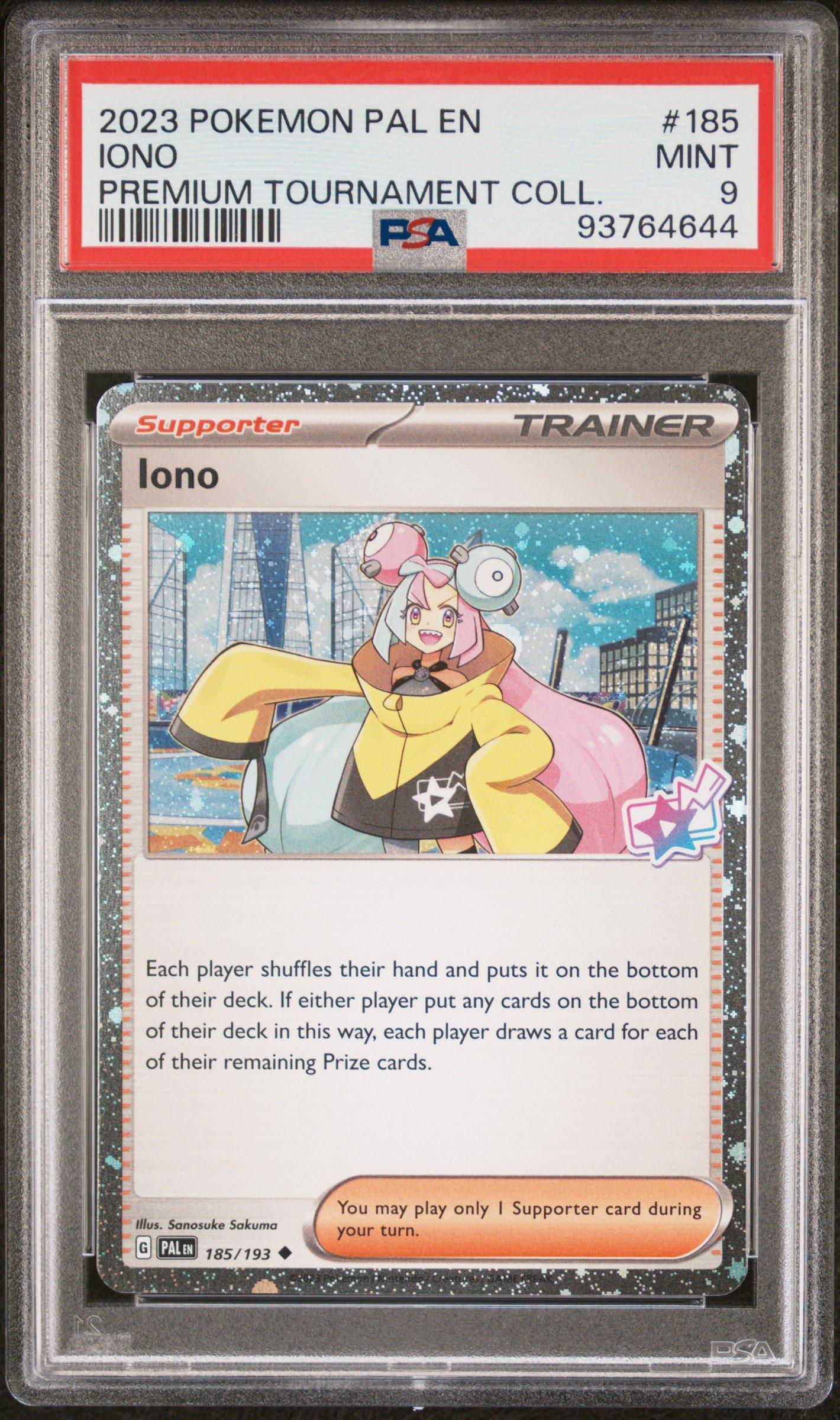 2023 Pokemon Pal En-paldea Evolved 185 Iono Iono Premium
