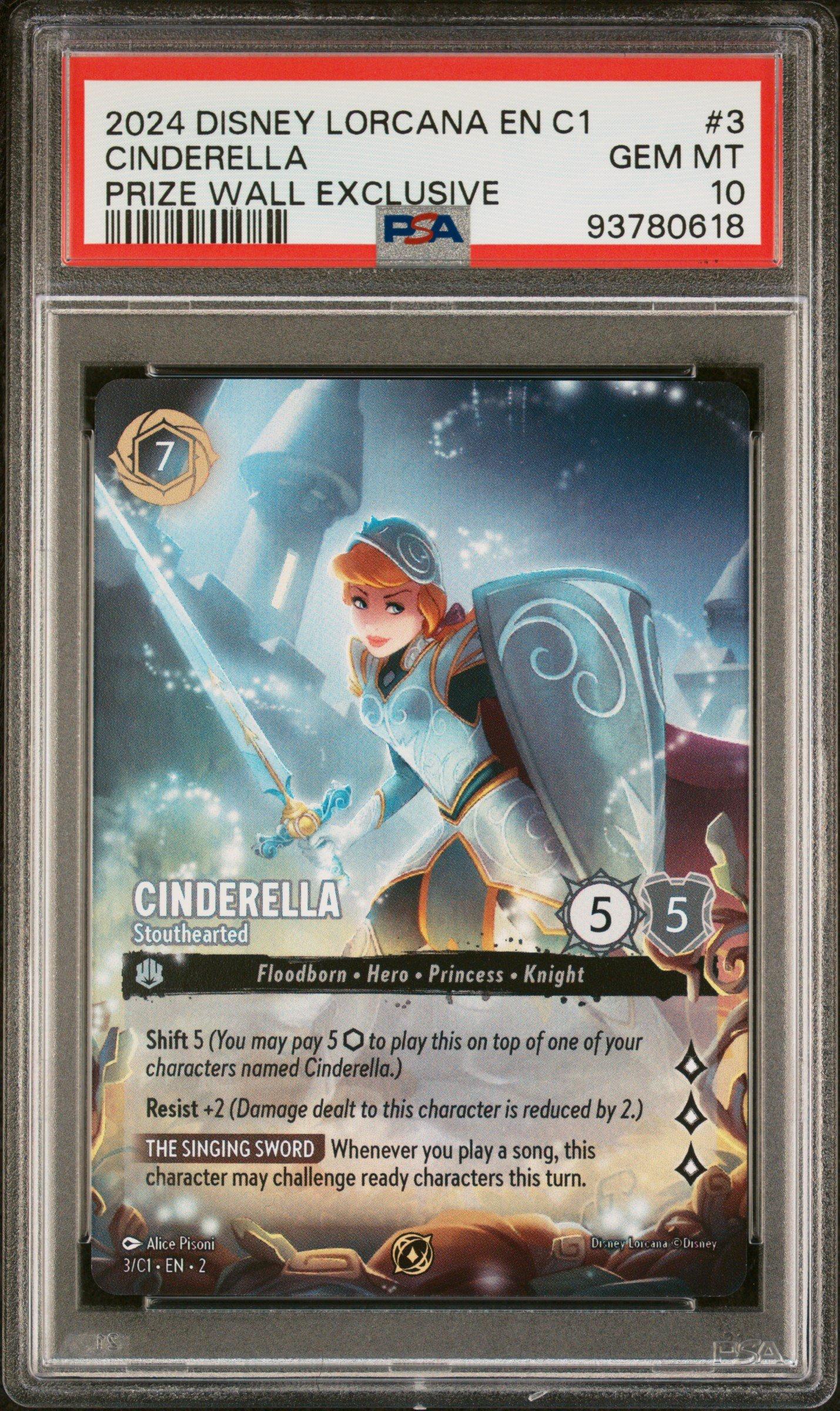 2024 Disney Lorcana En C1-lorcana Challenge Promo 3 Cinderella