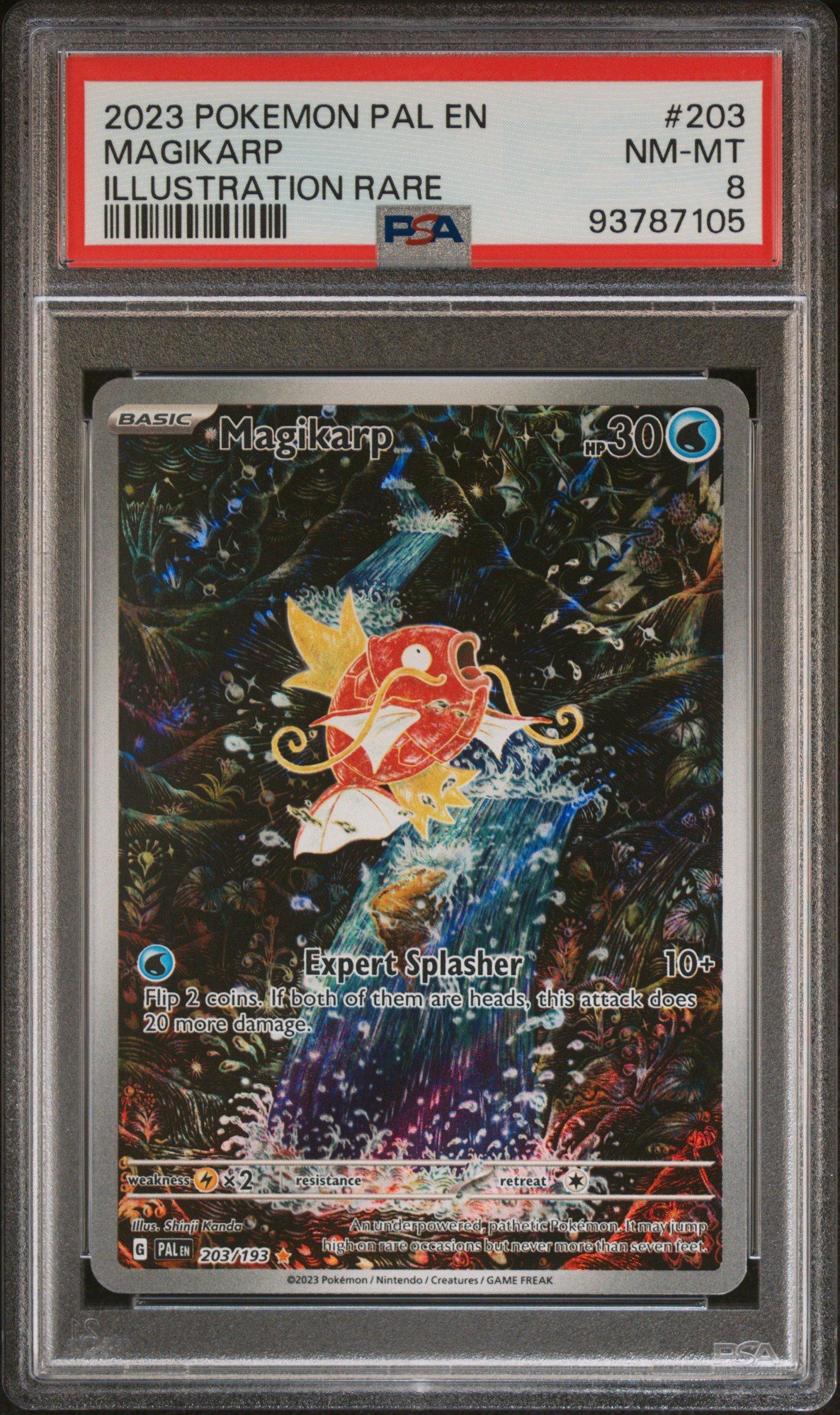 2023 Pokemon Pal En-paldea Evolved 203 Magikarp Illustration Rare
