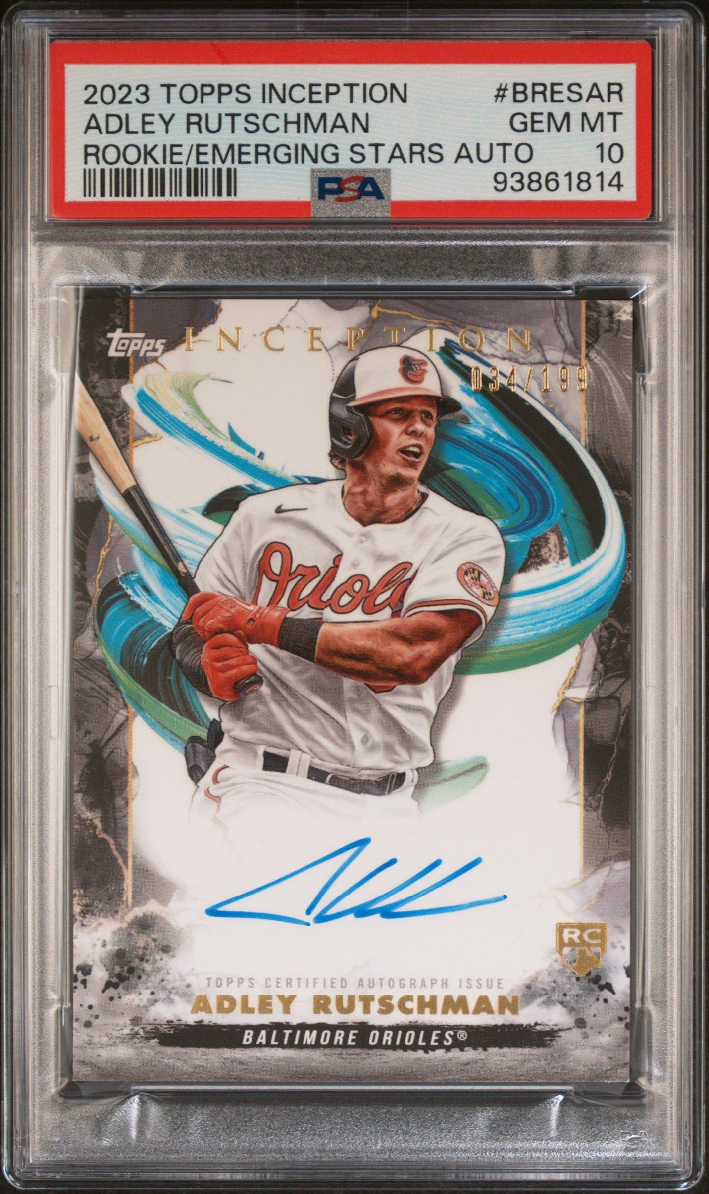 2023 Topps Inception Rookie & Emerging Stars Autographs Bresar