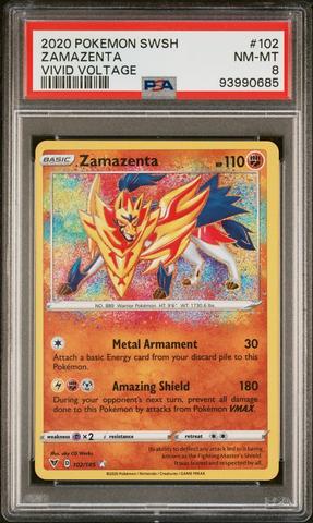 2020 Pokemon Sword & Shield Vivid Voltage 172 Full Art