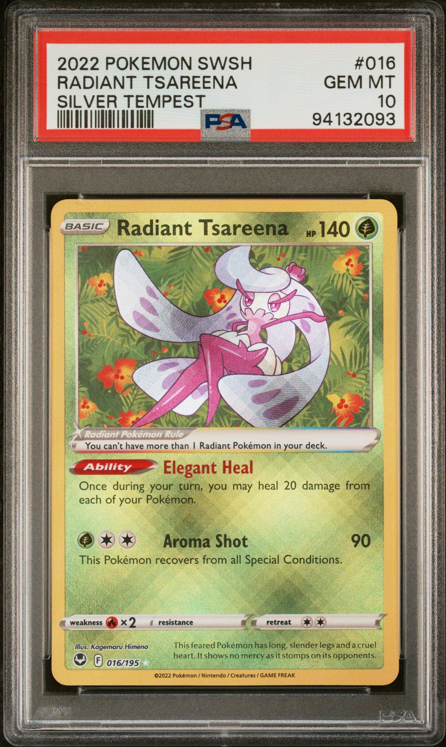 radiant tsareena pokemon card Wedding Card main image 0