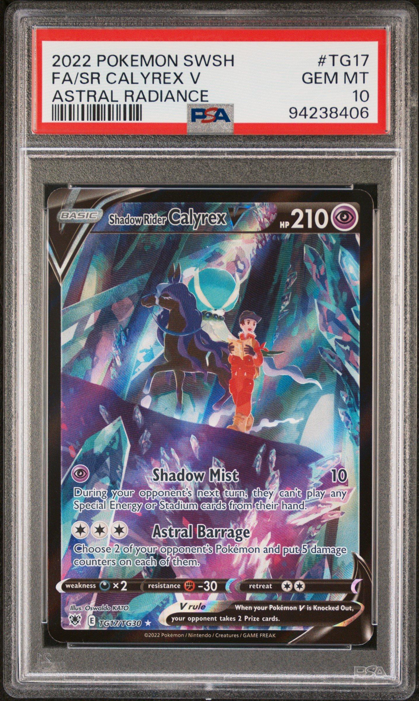 shadow rider calyrex pokemon card value Shadow Rider Calyrex V (172/198) – GoldenFishGames