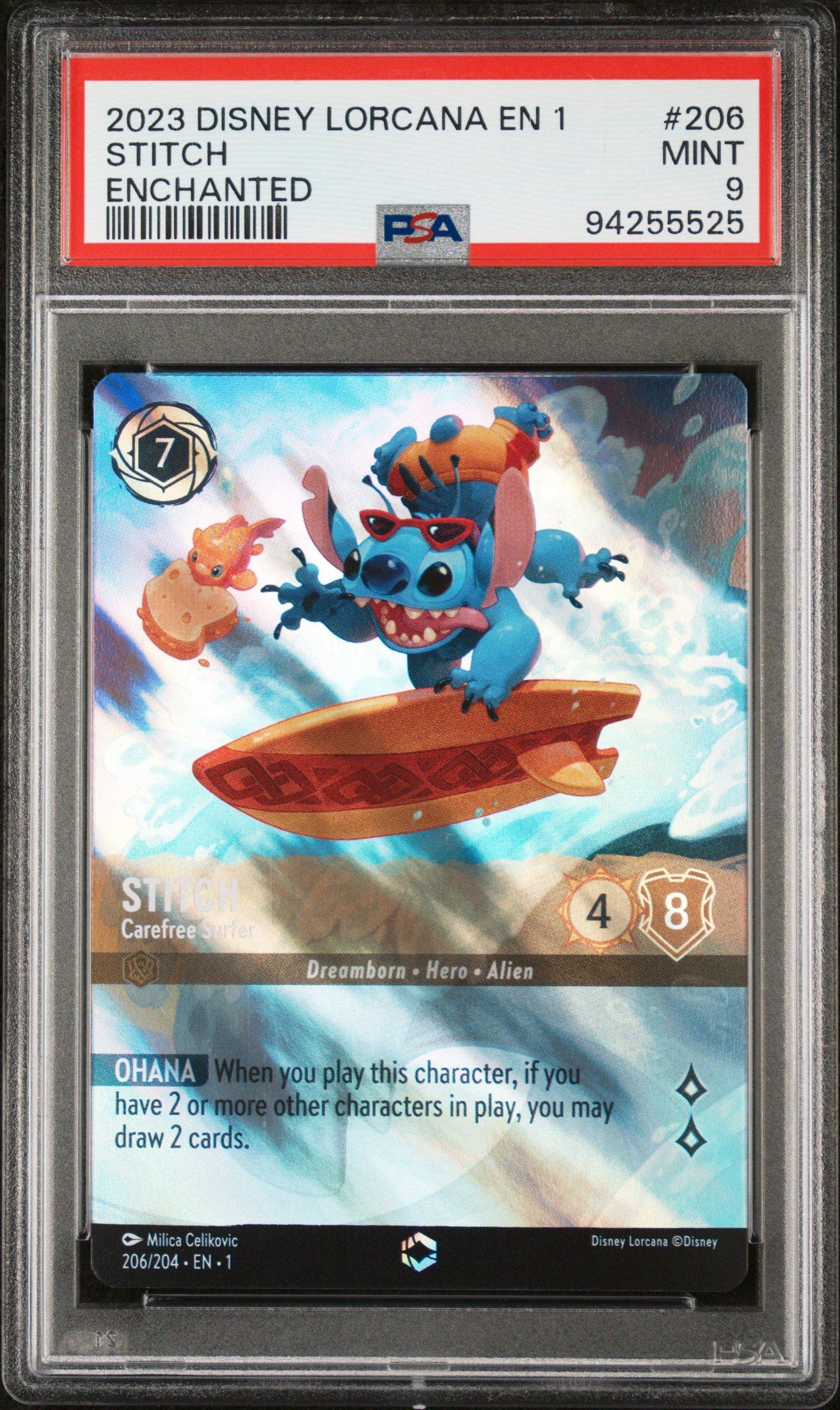 PSA10DISNEY LORCANAジーニー#209 2023 Disney Lorcana En 1-the First Chapter 206 Stitch