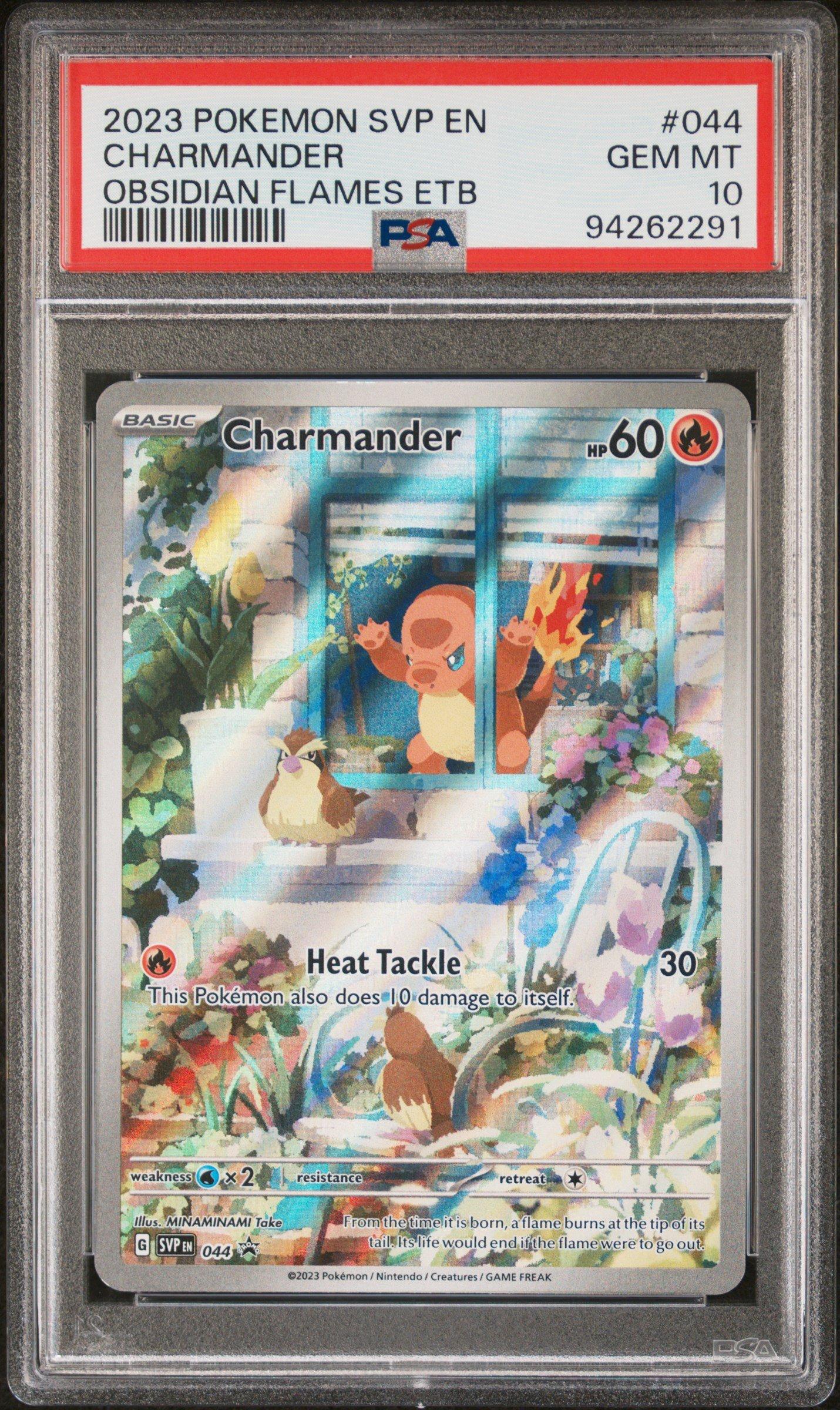 2023 Pokemon Svp En-sv Black Star Promo 044 Charmander Obsidian