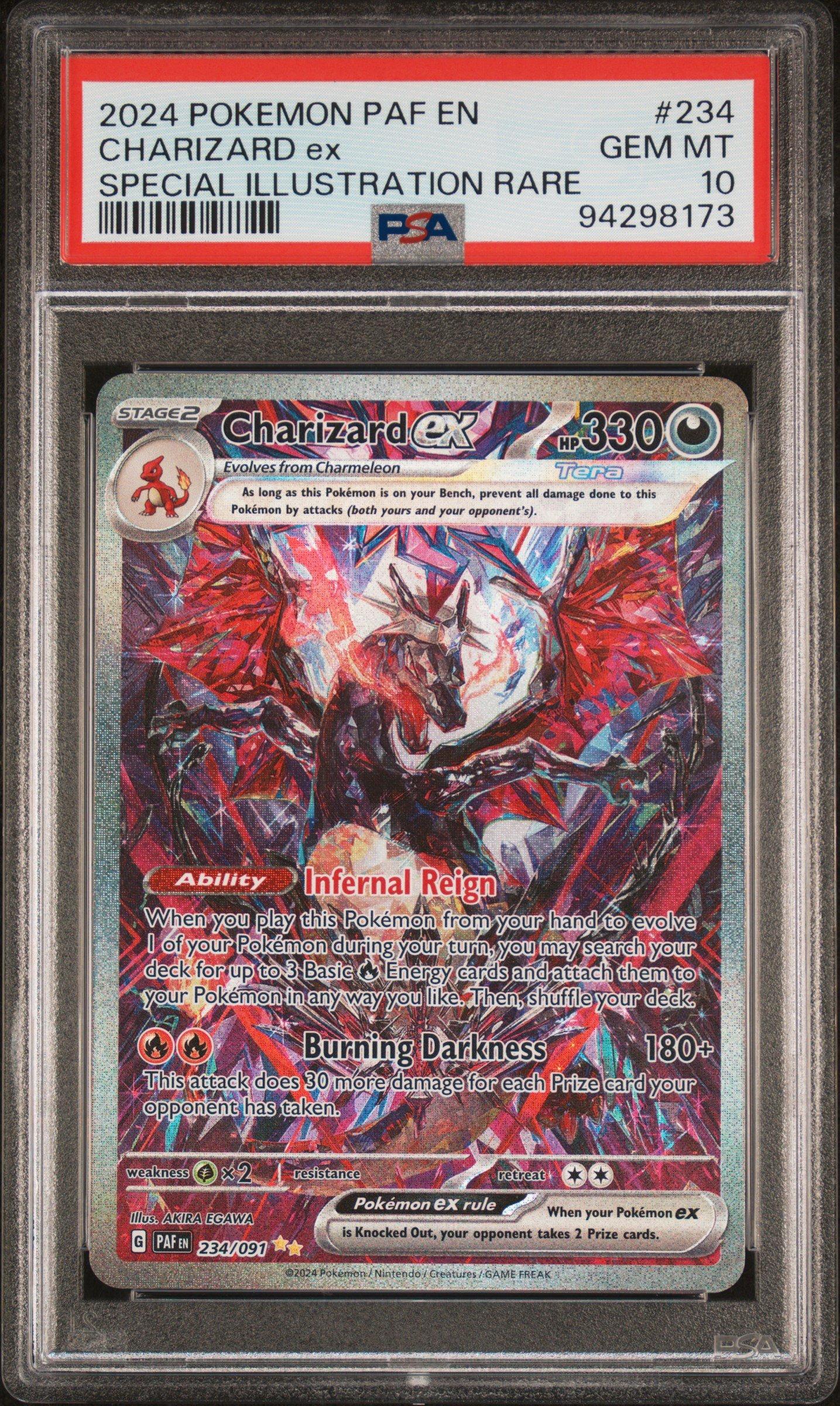 charizard 2024 pokemon card Graded: ex 54/91 Paldean Fates (2024) Holo PSA 8 style setup or your main portfolio Charizard (001) 2025 Pokemon M24