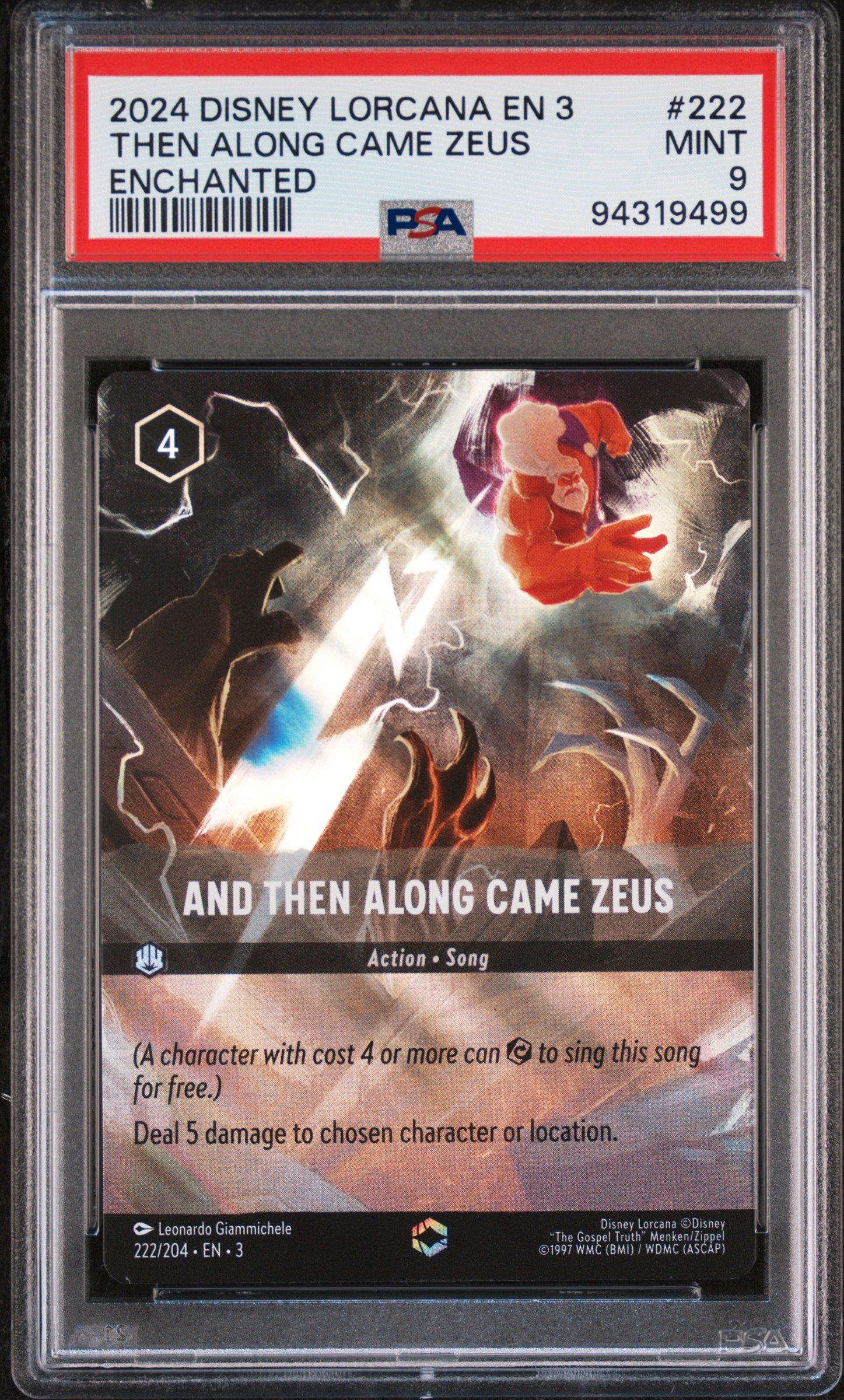 2024 Disney Lorcana En 3-into The Inklands 222 And Then Along Came