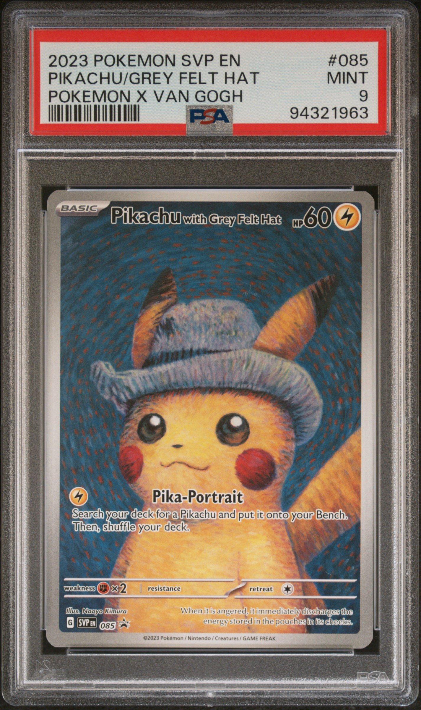 van gogh pokemon card Van Gogh Pikachu Pokemon Card Extended Art With Bumper Guard (physical  Print)
