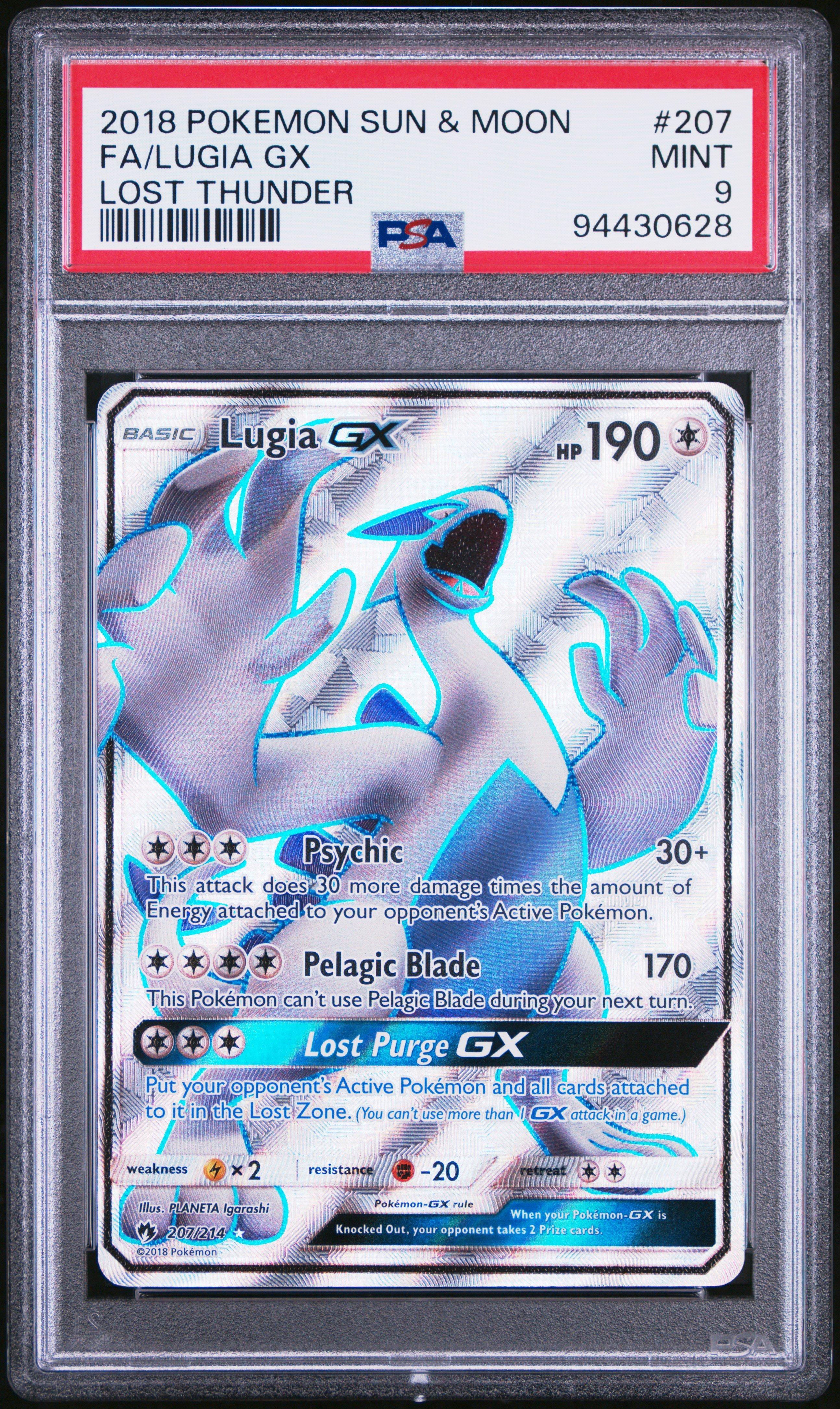 graded lugia card Graded Pokemon Card - Lugia V 186/195