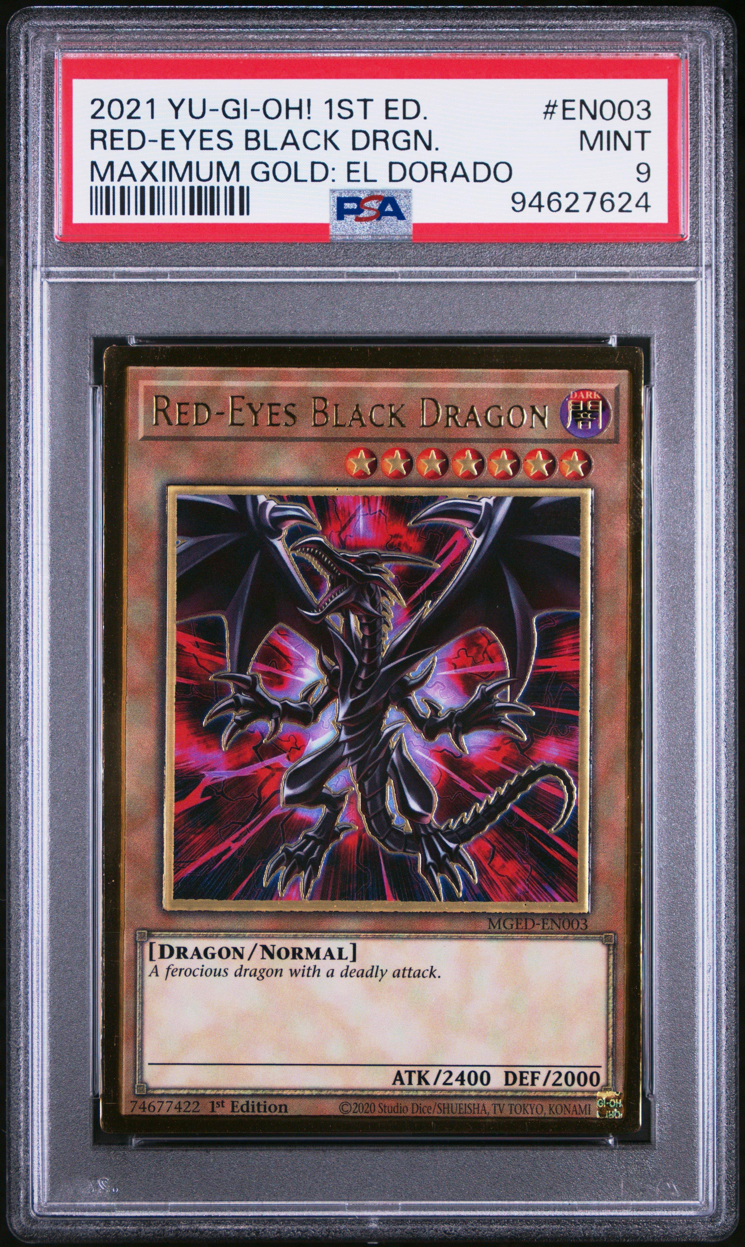 2021 Yu-gi-oh! Maximum Gold: El Dorado En003 Red-eyes Black Dragon