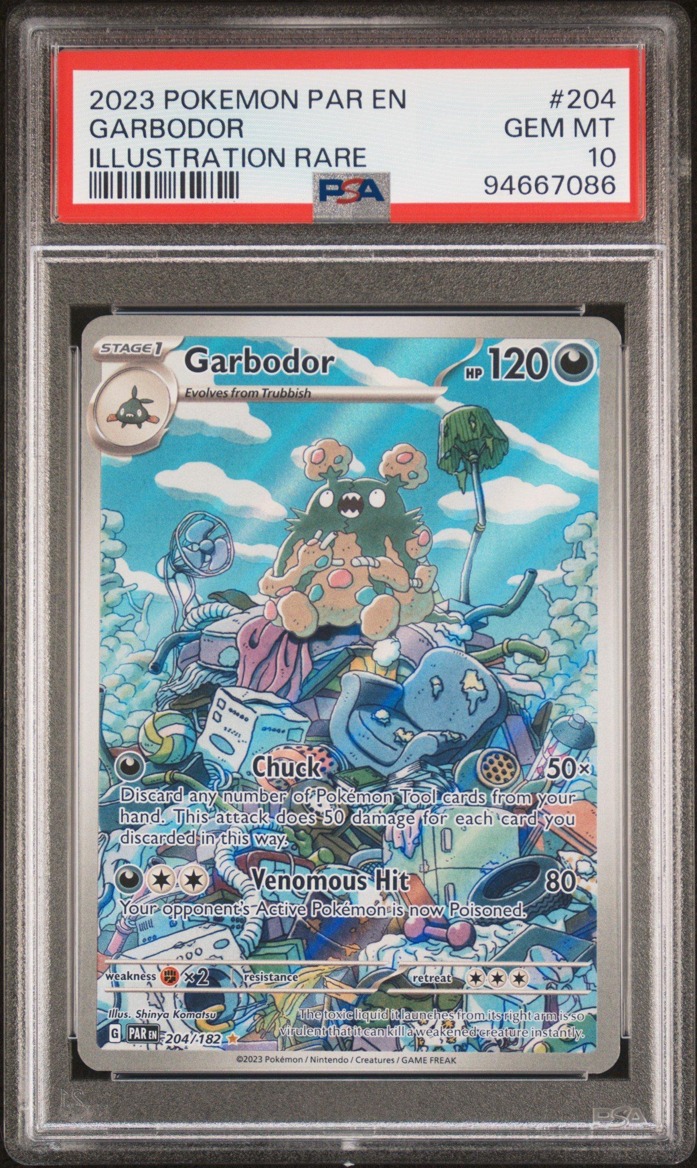 garbodor pokemon card Garbodor VMAX - SWSH07: Evolving Skies [ULTRA RARE] [Near Mint]