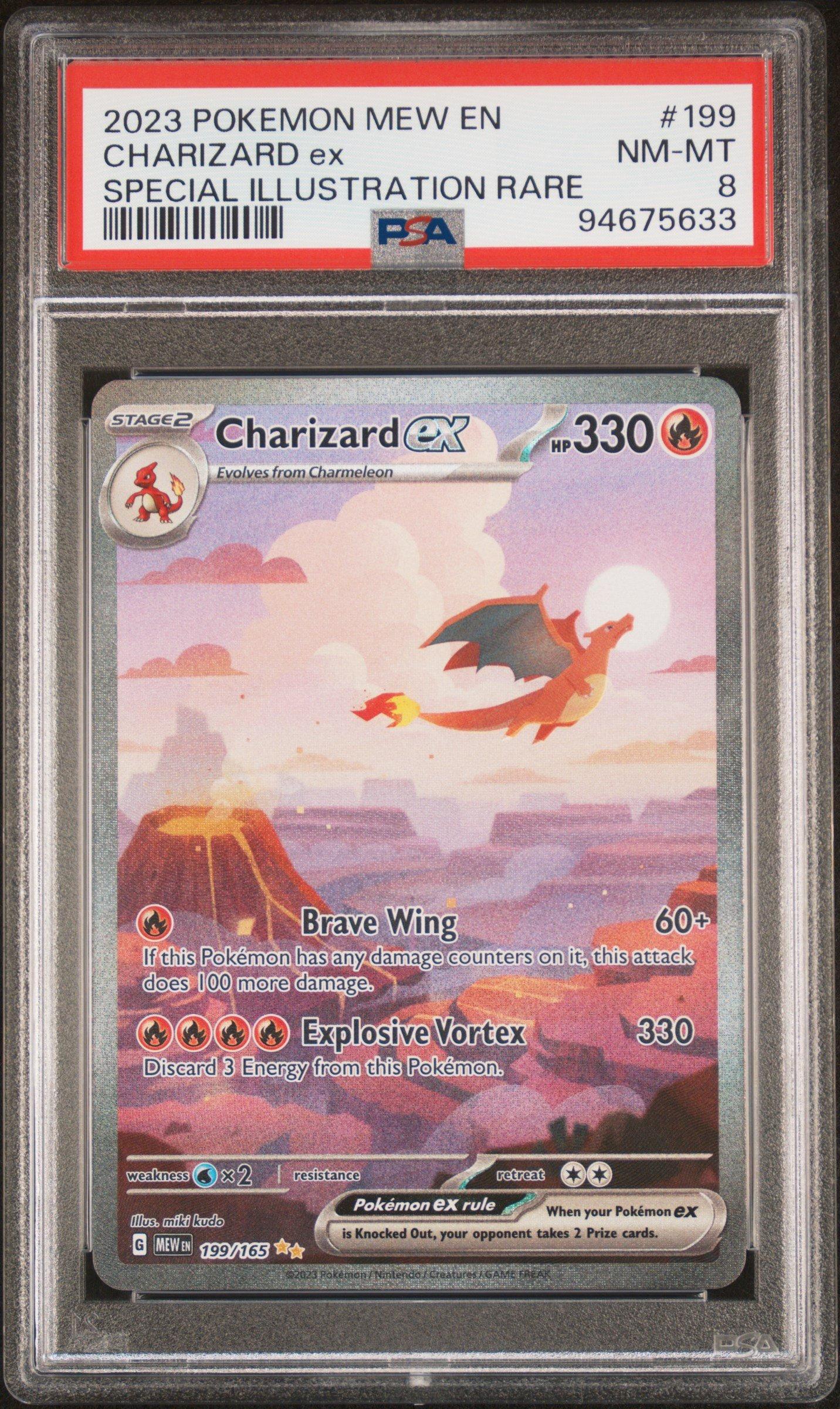 PSA 9 | Charizard ex 228/197 | Obsidian Flames | Gold Hyper