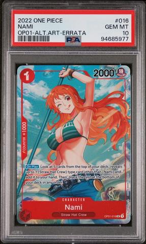 2024 One Piece Op06-wings Of The Captain 007 Nami Treasure