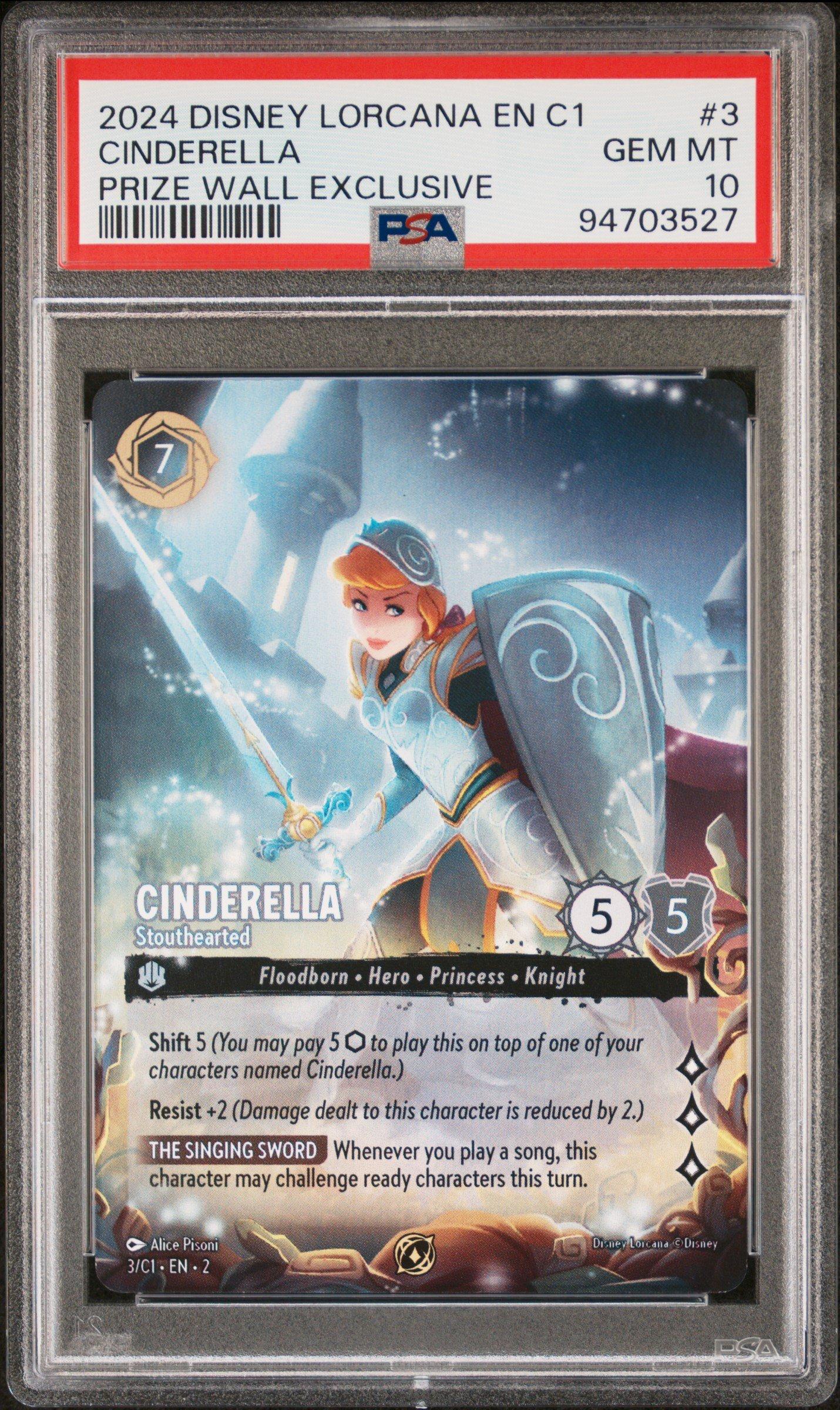2024 Disney Lorcana En C1-lorcana Challenge Promo 3 Cinderella