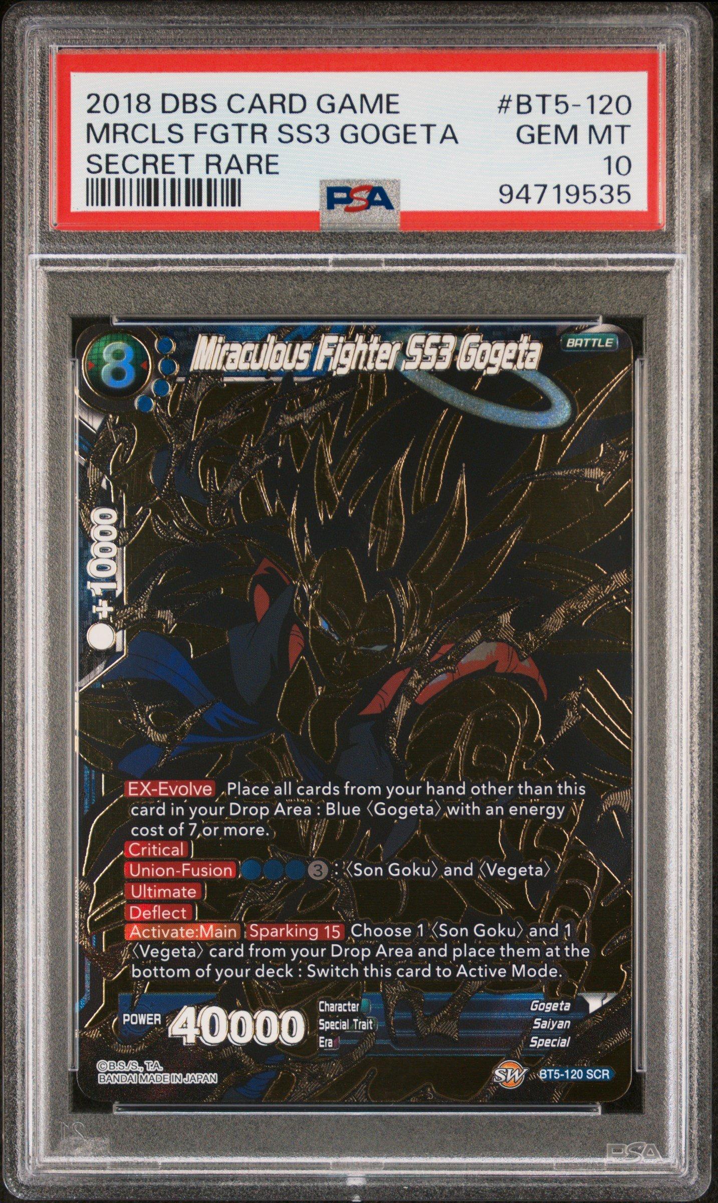 2018 Dragon Ball Super Card Game Series 5 Miraculous Revival Bt5