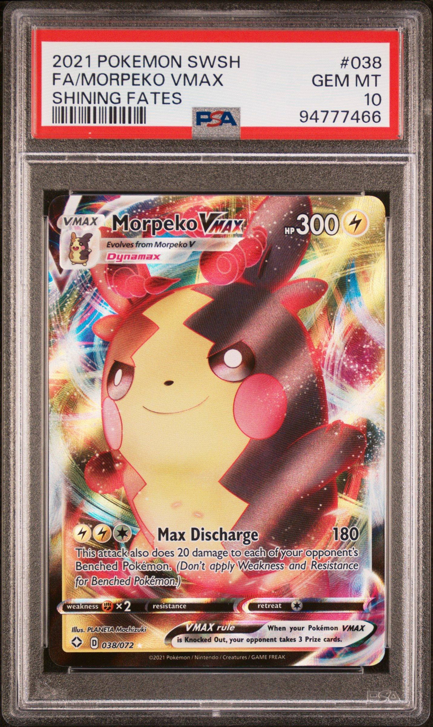 2021 Pokemon Sword & Shield Shining Fates 038 Full Art/morpeko