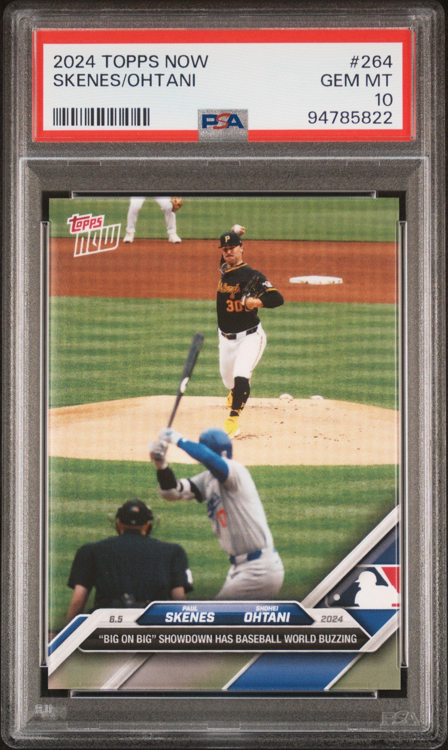 2020 topps now 大谷翔平psa10