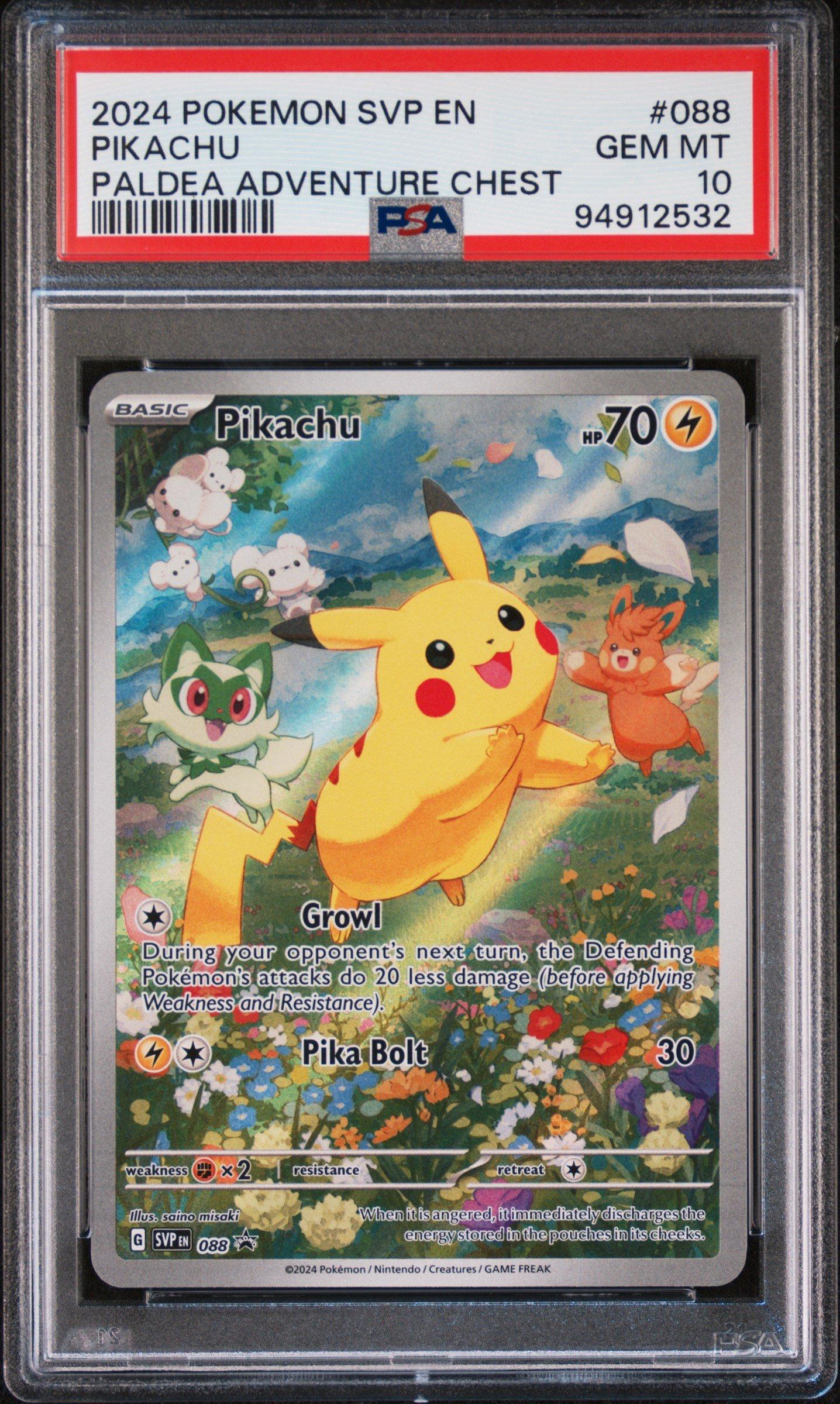 2023 Pokémon SVP EN ピカチュウ #085 PSA 10 Auction Prices Realized Tcg Cards 2023 POKEMON SVP EN-SV