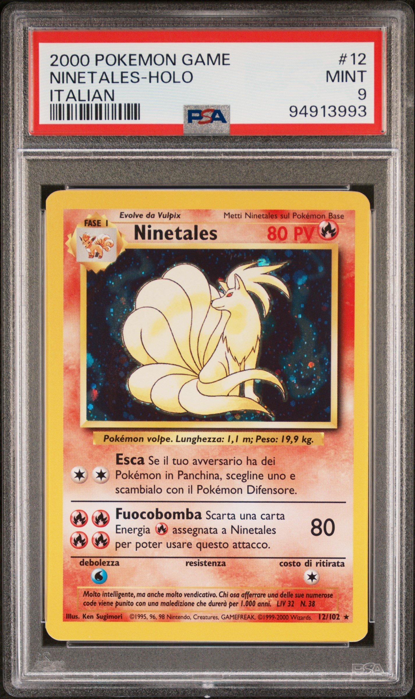 holographic ninetales card Custom, Holographic, Glossy, Pocket TCG Handcrafted Pokmon Cards