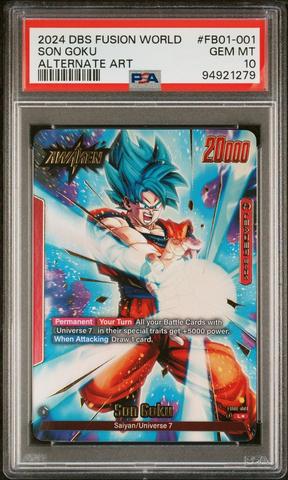 PSA10　孫悟空  FB01 139 Son Goku PSA 10 - FB01-139 - Super Alt Art SCR - Dragon Ball