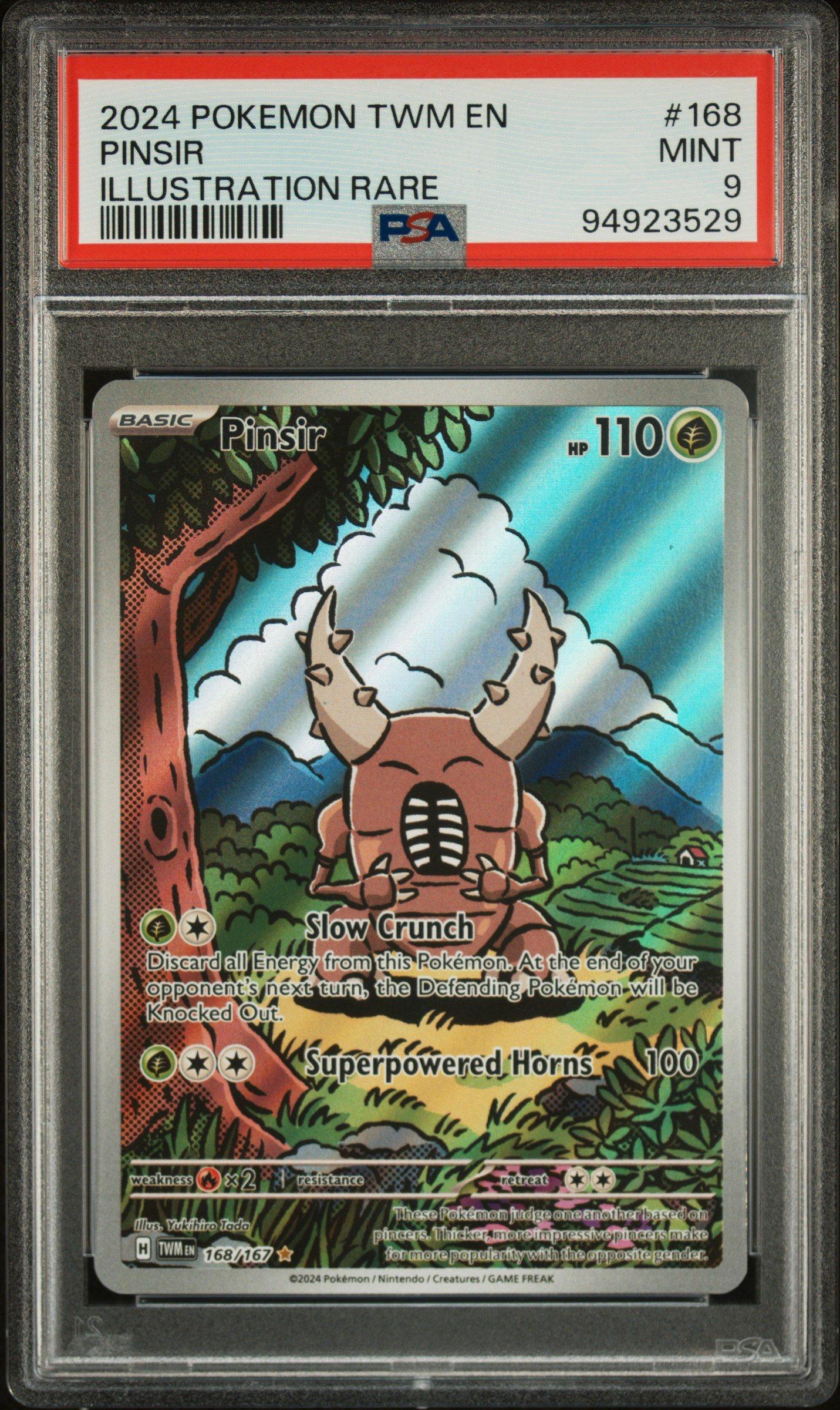 2024 Pokemon Twm En-twilight Masquerade 168 Pinsir Illustration
