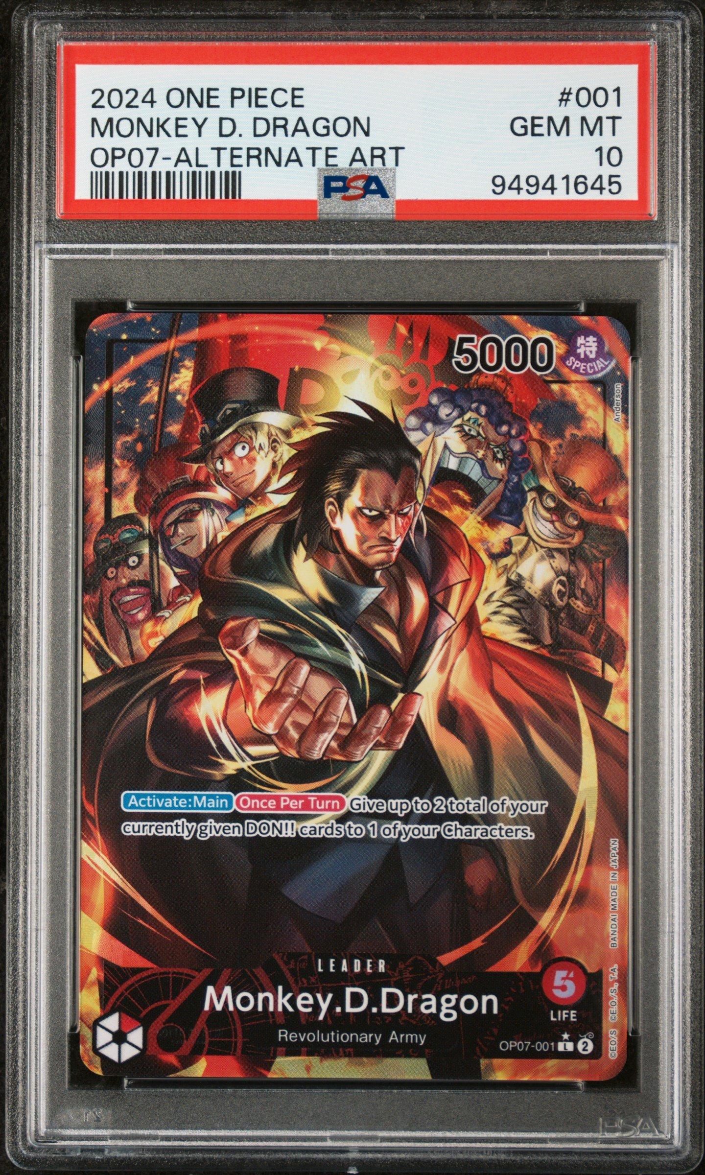 R*y様 2024 ONE PIECE MONKEY D. DRAGON #01 2024 One Piece 500 Years In The Future 001 Monkey D. Dragon