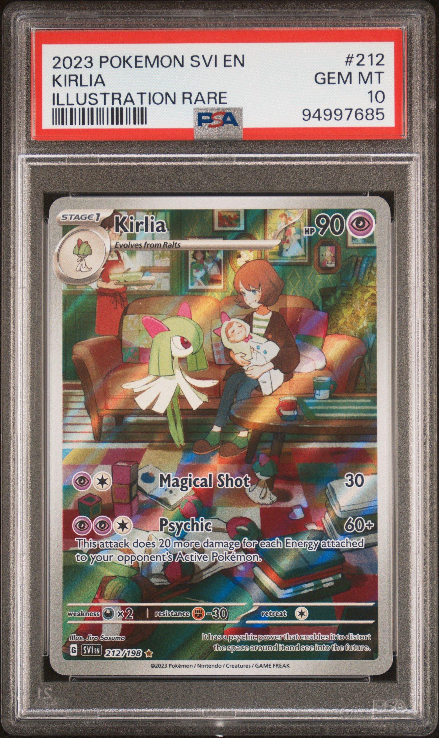 2023 Pokemon Svi En-scarlet & Violet 212 Kirlia Illustration Rare