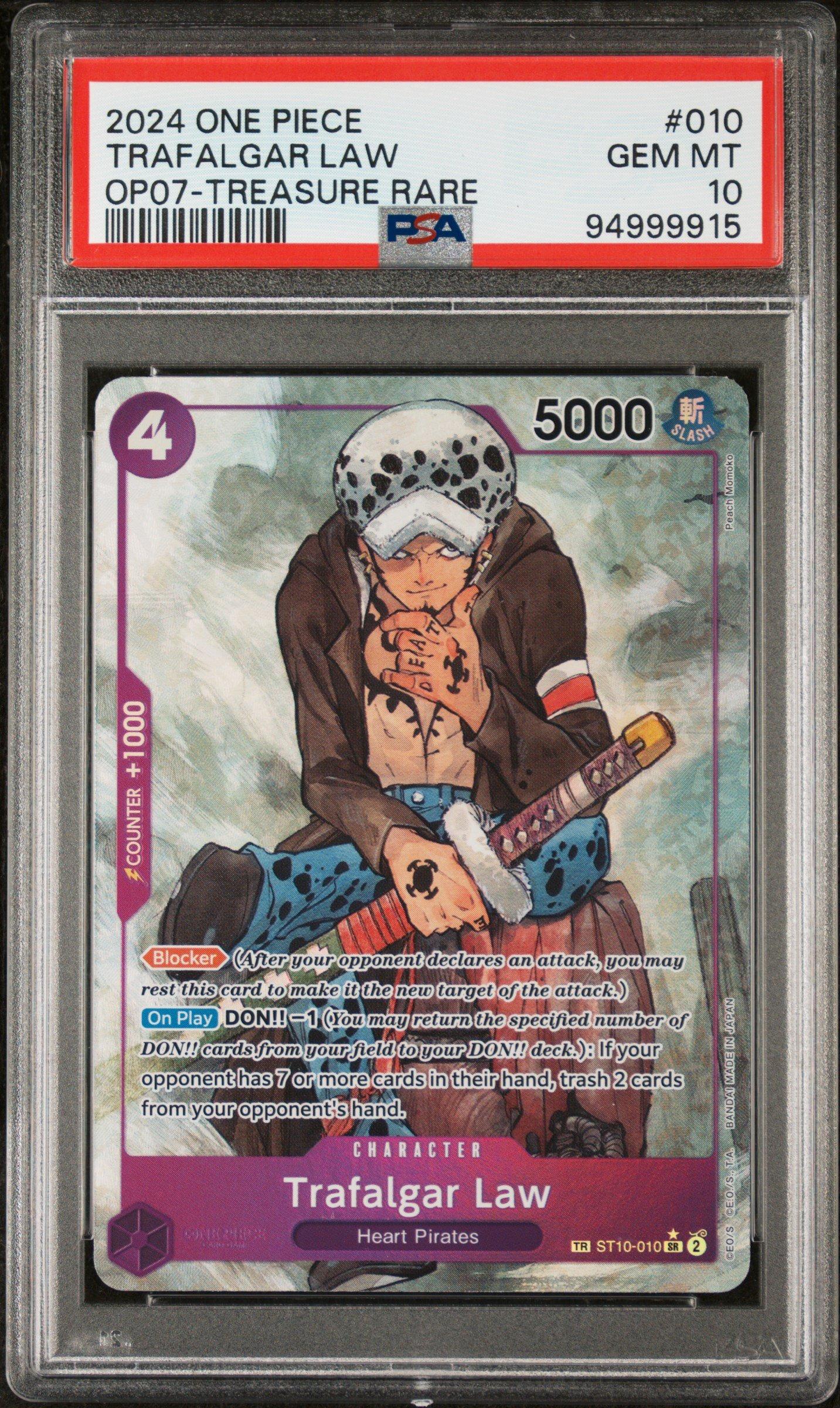 2024 One Piece 500 Years In The Future 010 Trafalgar Law Treasure
