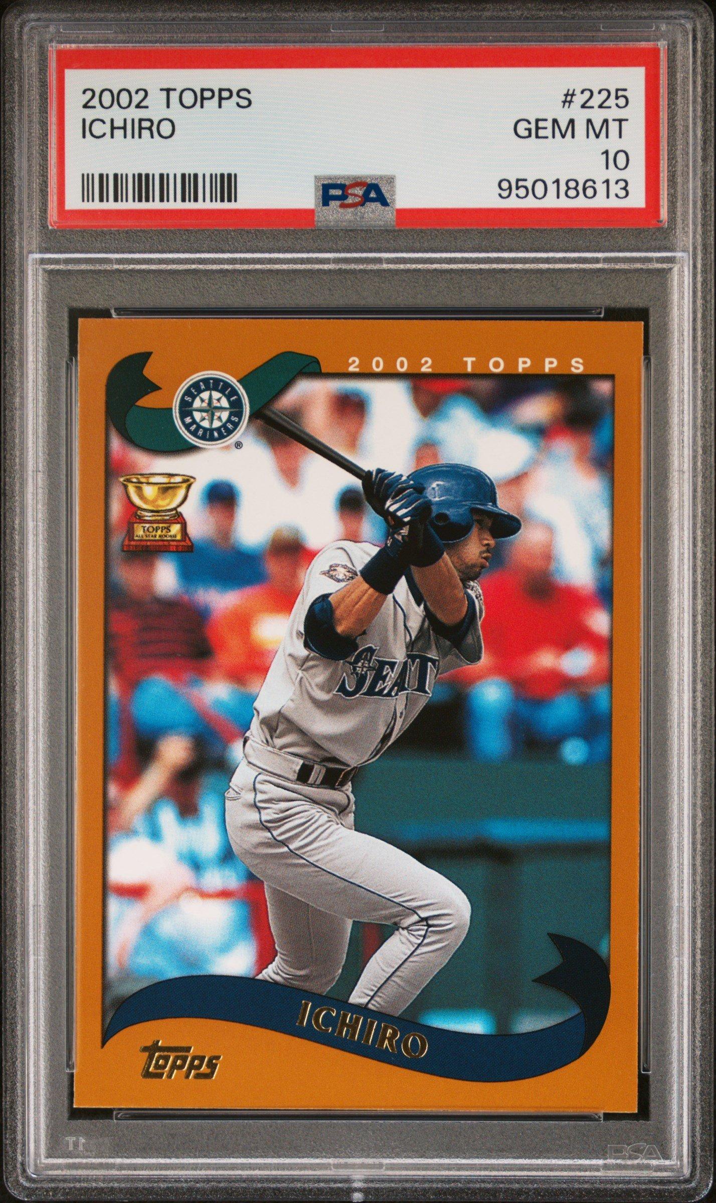2002 Topps 225 Ichiro PSA 10