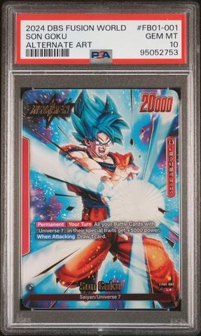 2022 Dragon store Ball Super Intensive Training Son Goku R PSA 10 GEM MINT