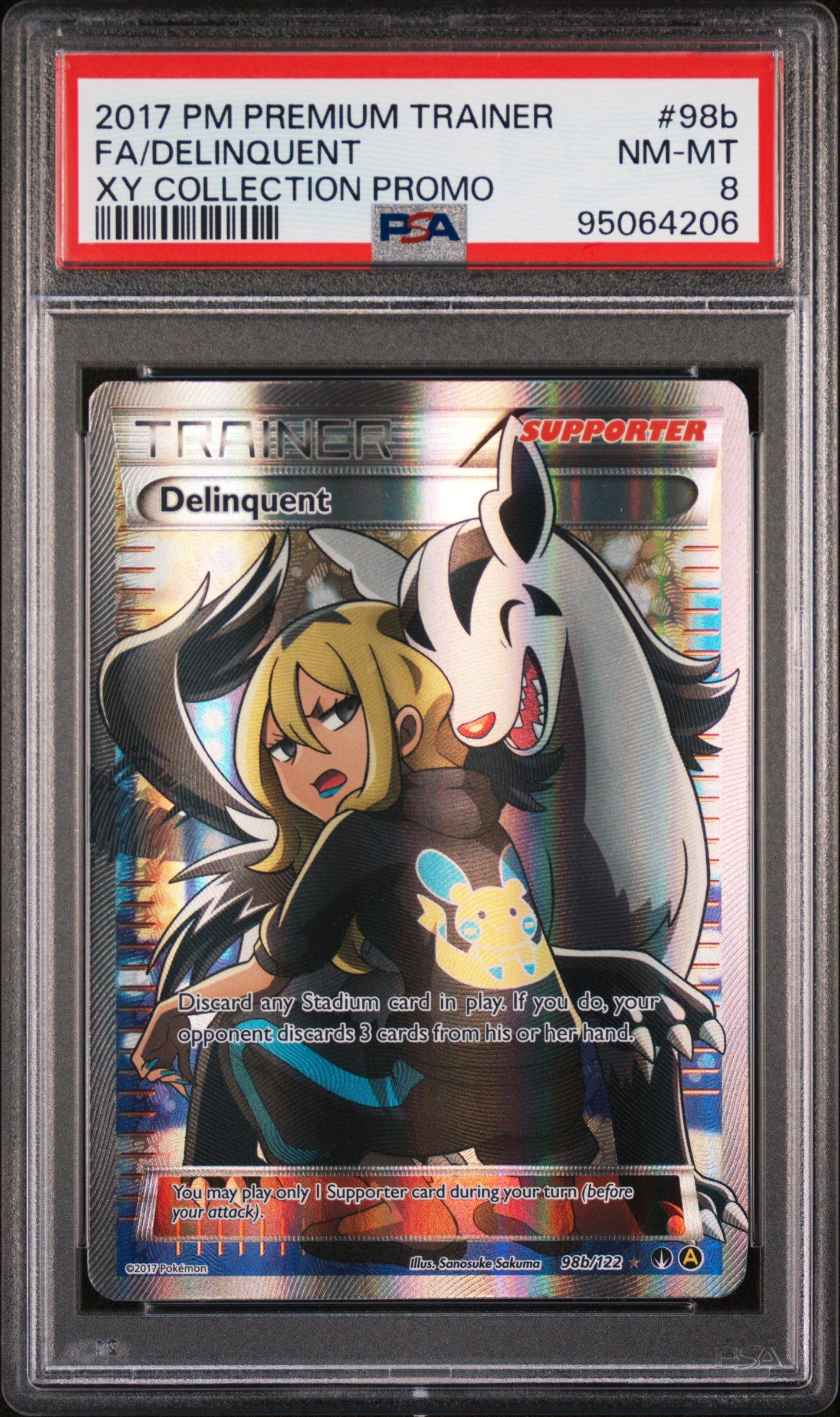 ポケモンカード FA/DELINQUENT 2017年 2017 Pokemon Premium Trainer Xy Collection Promo 98b Full Art