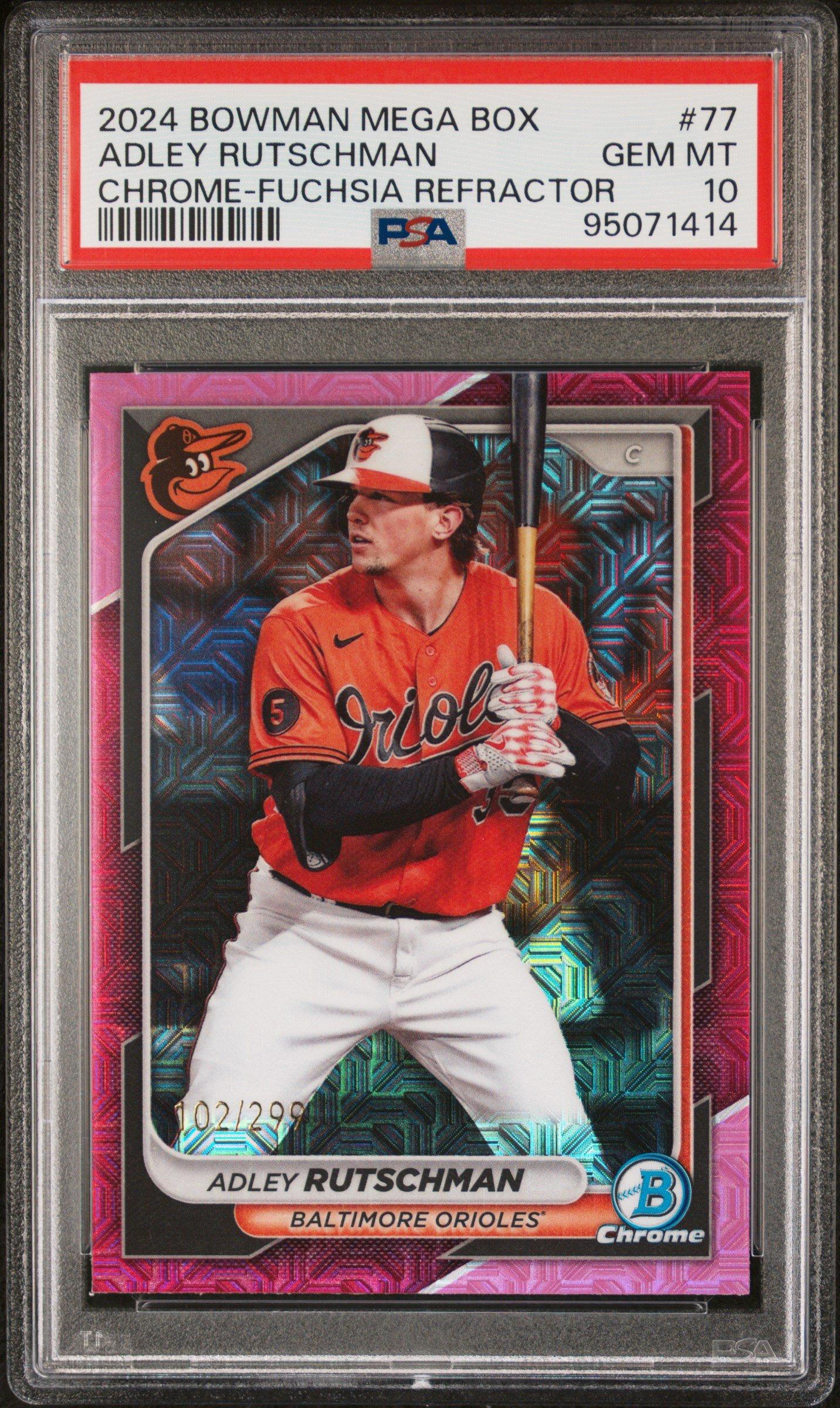 その他 bowman adley rutschman paper /50 PSA10 2024 Topps Chrome Black Adley Rutschman 1/1 Superfractor PSA 10 #4