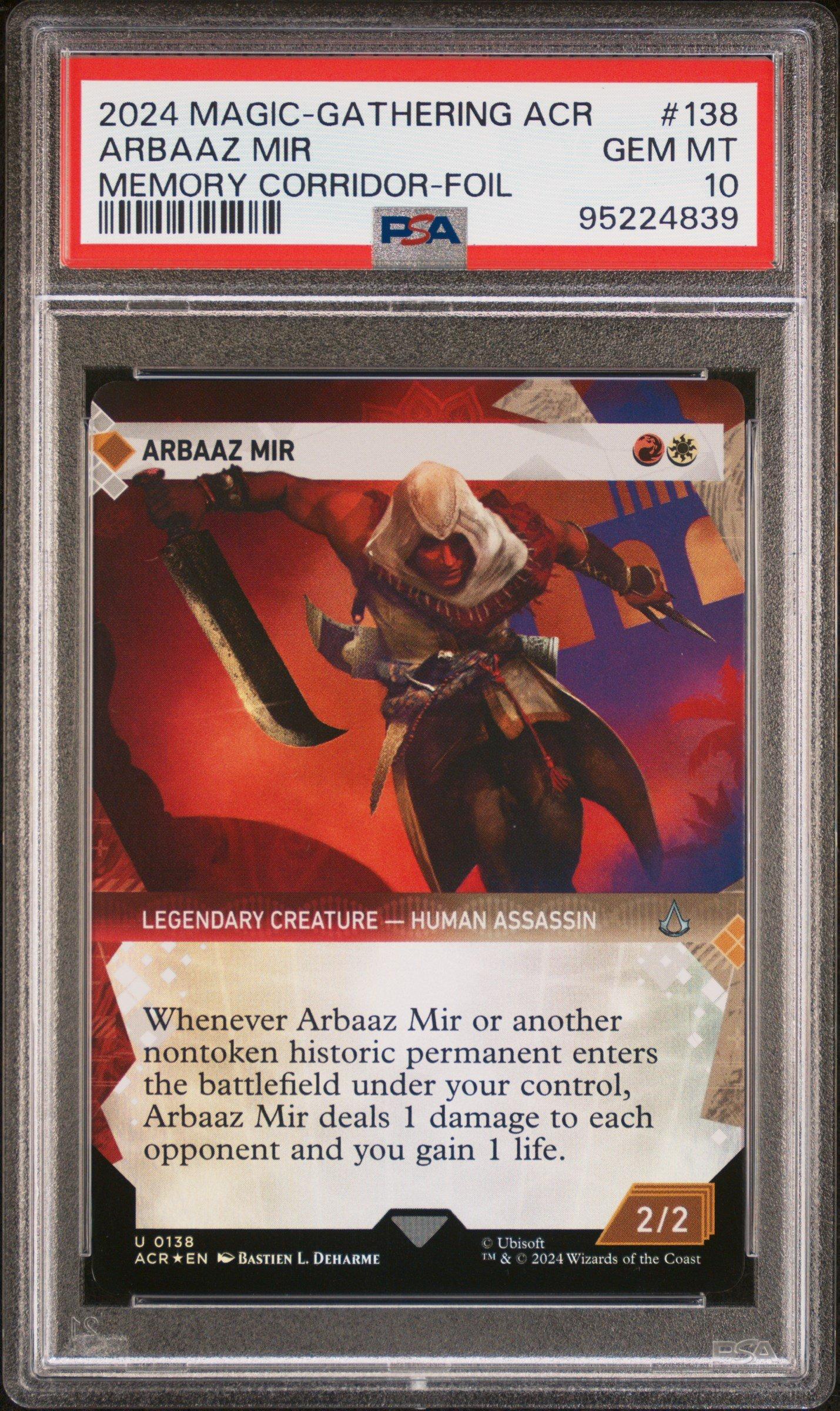 2024 Magic The Gathering Assassin's Creed 138 Arbaaz Mir Memory