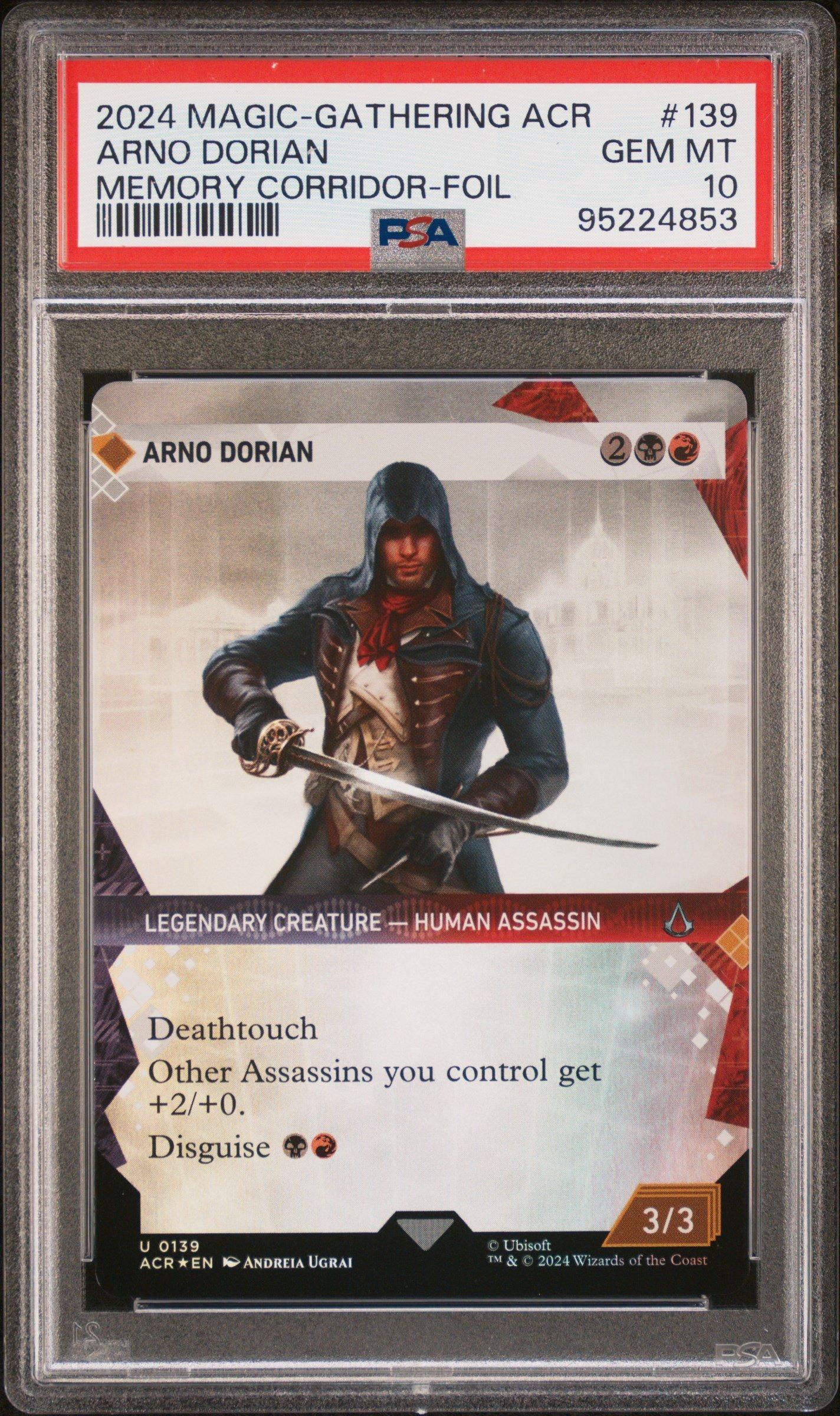 2024 Magic The Gathering Assassin's Creed 139 Arno Dorian Memory
