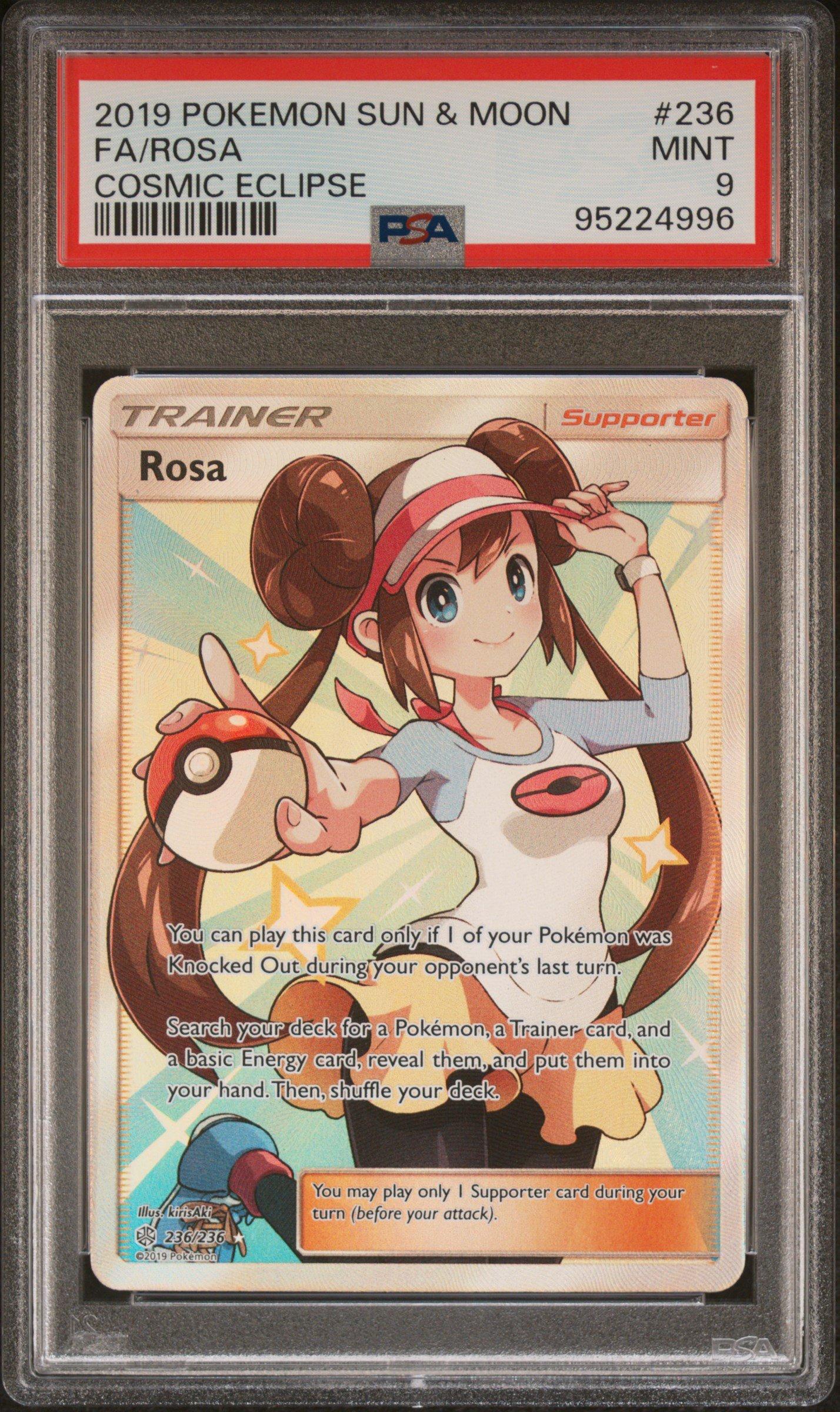 PSA 9 Full art Rosa 236/236 outlet