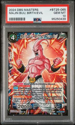 ドラゴンボールカードゲーム Majin Buu SCR BT25 海外版。 ドラゴンボールカード