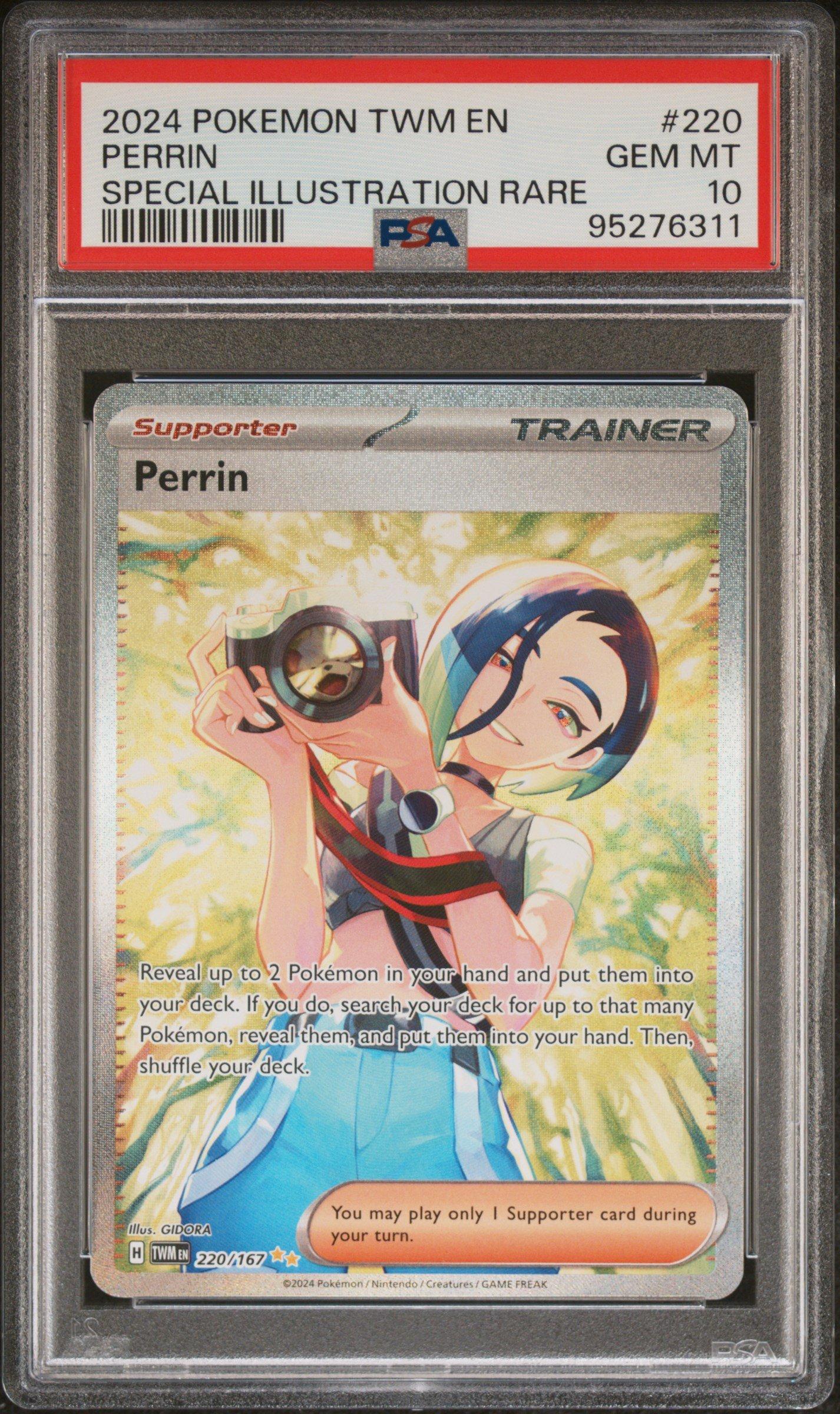 2024 Pokemon Twm En-twilight Masquerade 220 Perrin Special