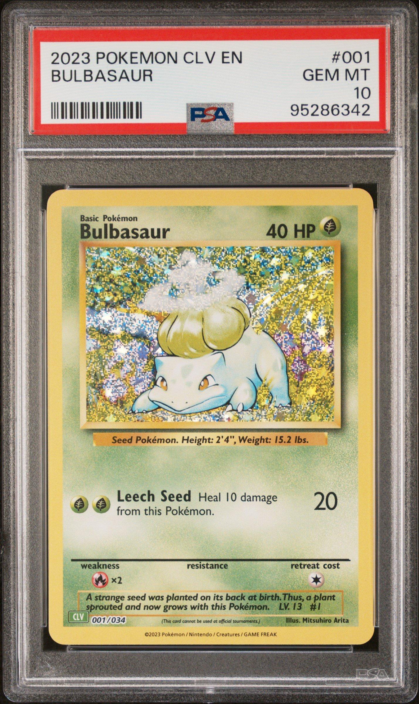 2023 Pokemon Clv-trading Card Game Classic Venusaur & Lugia Ex