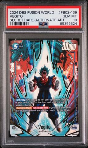 2022 Dragon Ball Super Vegeta, Savior of retailer the Future C PSA 10 GEM MINT