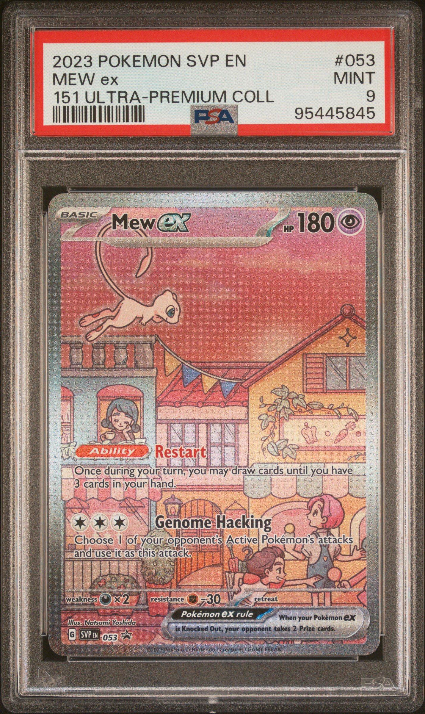 2023 Pokemon Svp En-sv Black Star Promo 053 Mew Ex 151 Ultra