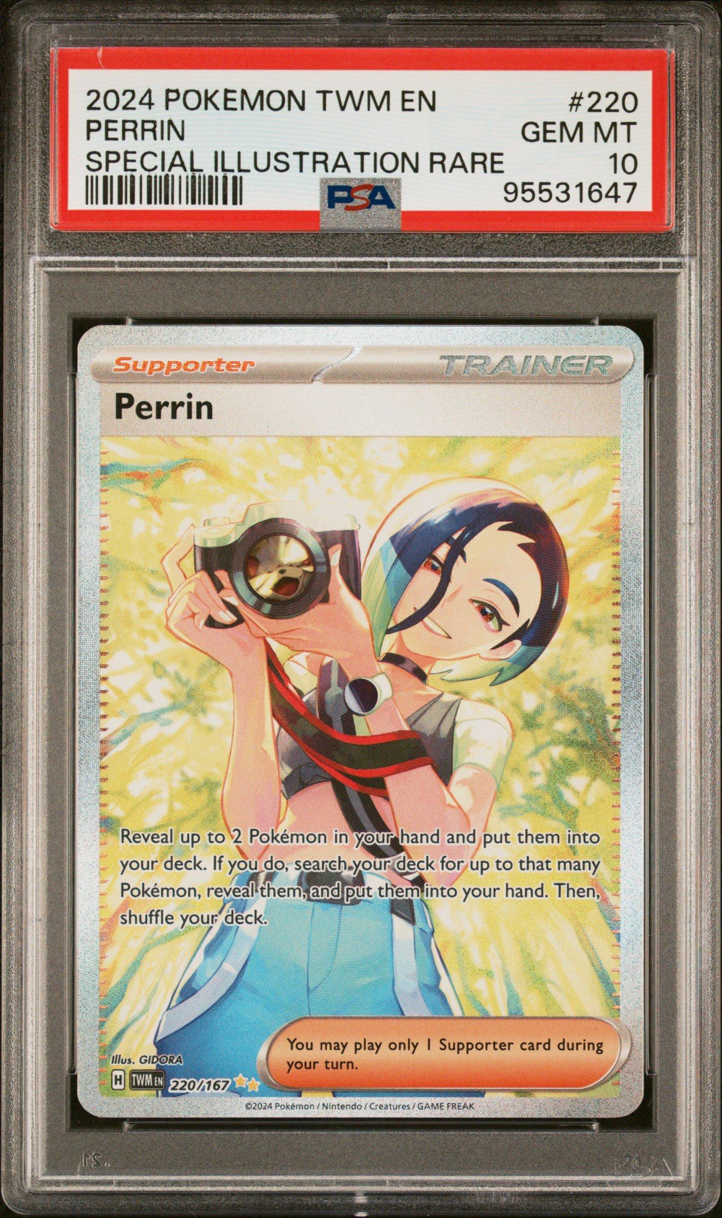 2024 Pokemon Twm En-twilight Masquerade 220 Perrin Special