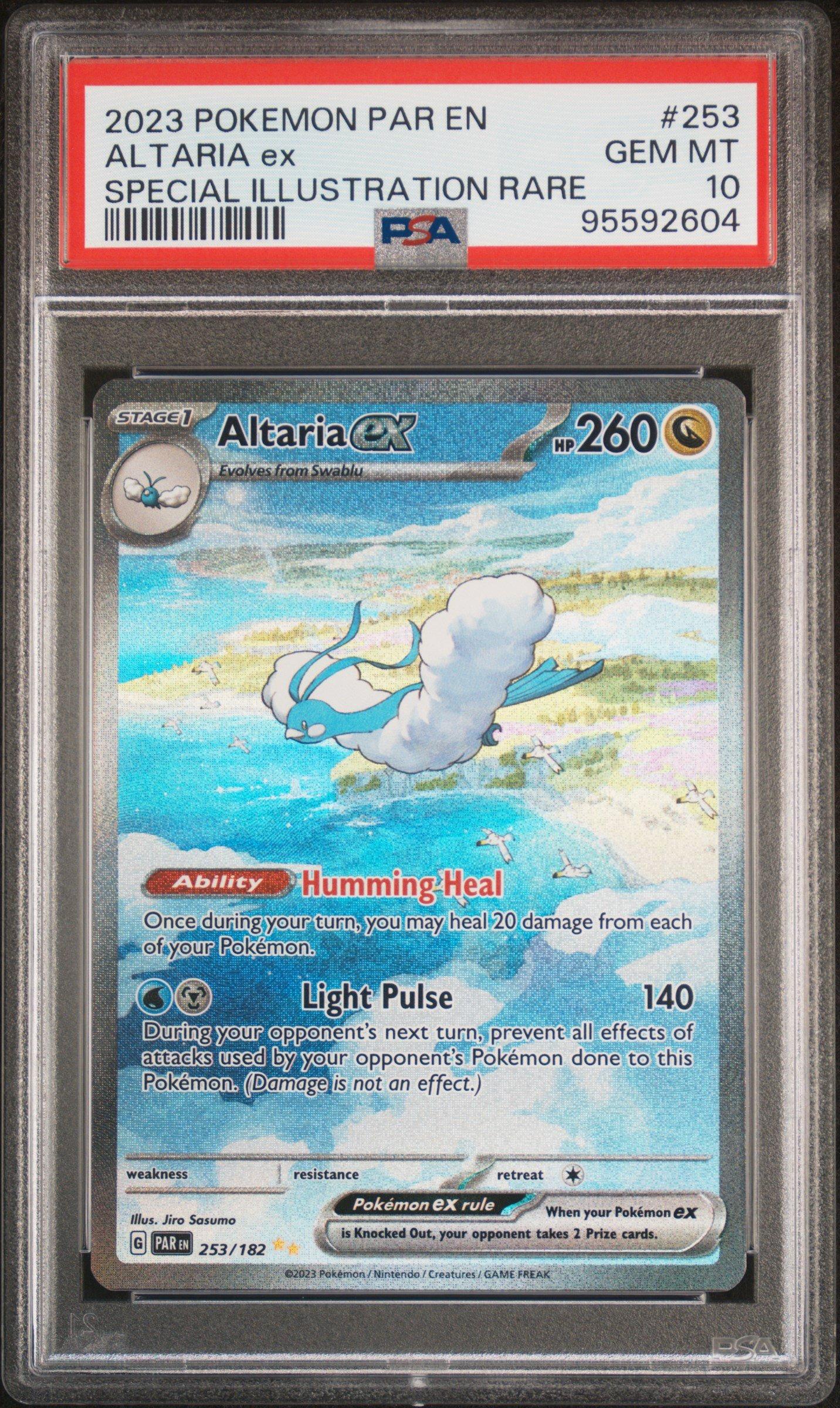 2023 Pokemon Par En-paradox Rift 253 Altaria Ex Special Illustration ...