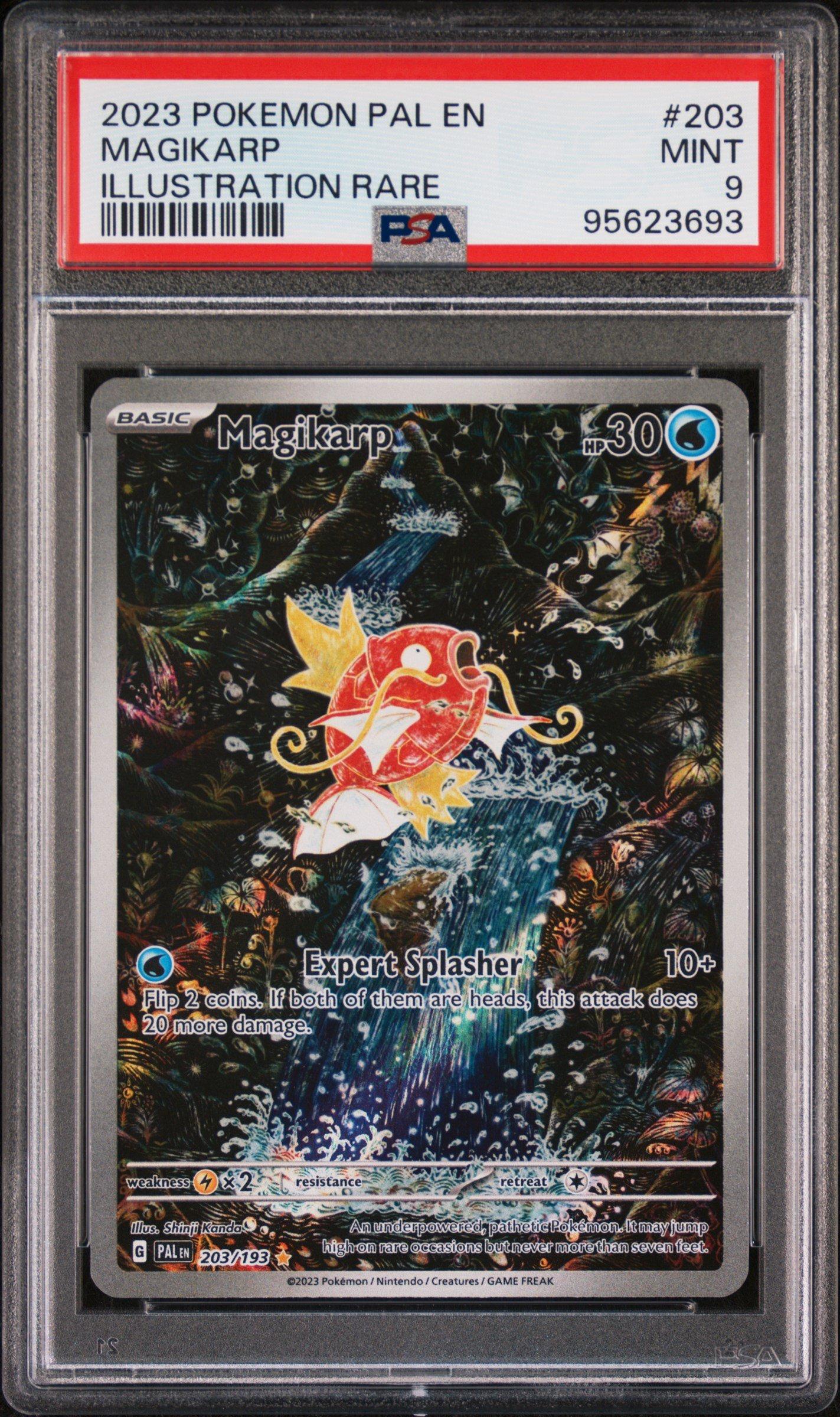 2023 Pokemon Pal En-paldea Evolved 203 Magikarp Illustration Rare
