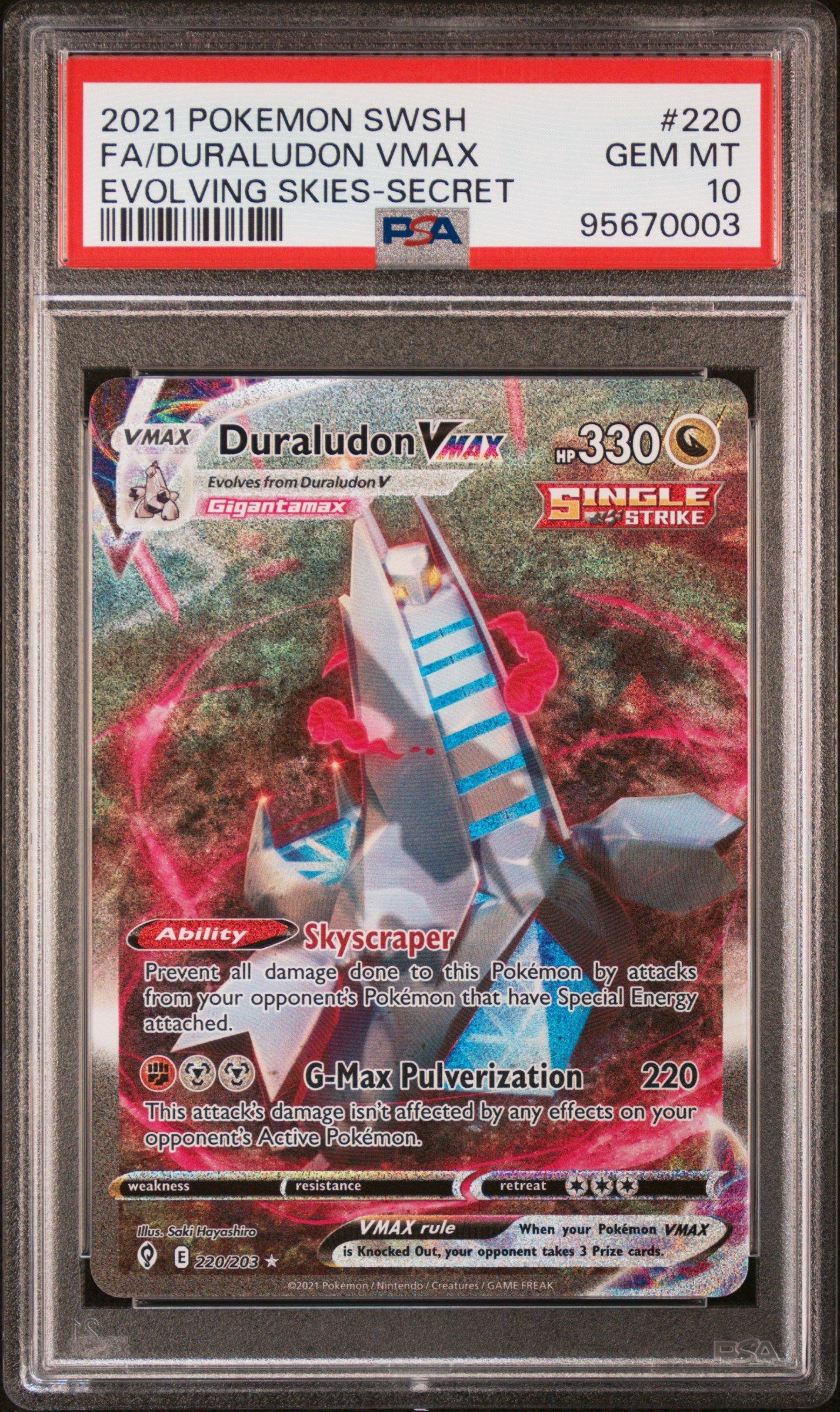 duraludon vmax pokemon card value Duraludon VMax - 104/159 Full Art Ultra Rare main image 0