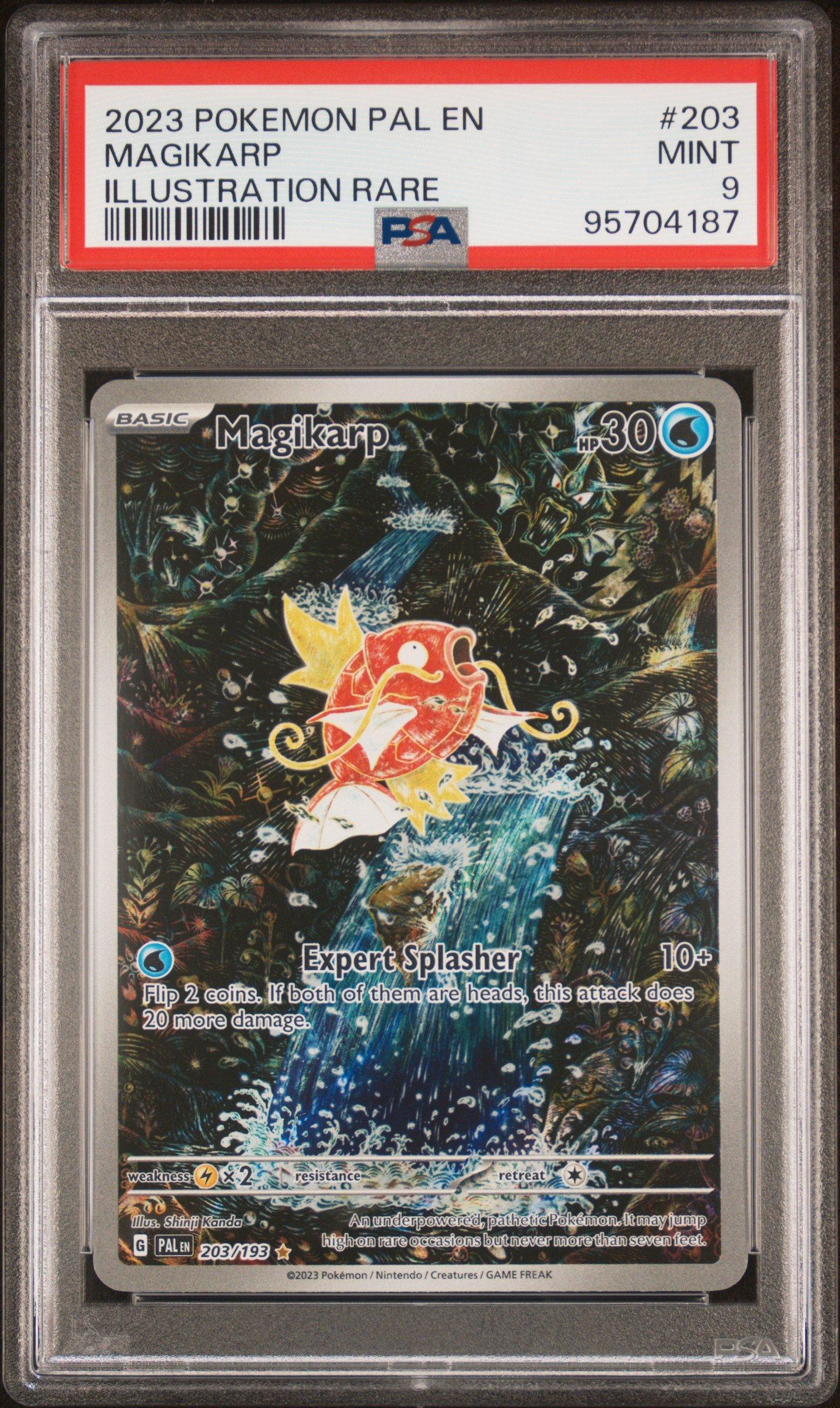 2023 Pokemon Pal En-paldea Evolved 203 Magikarp Illustration Rare