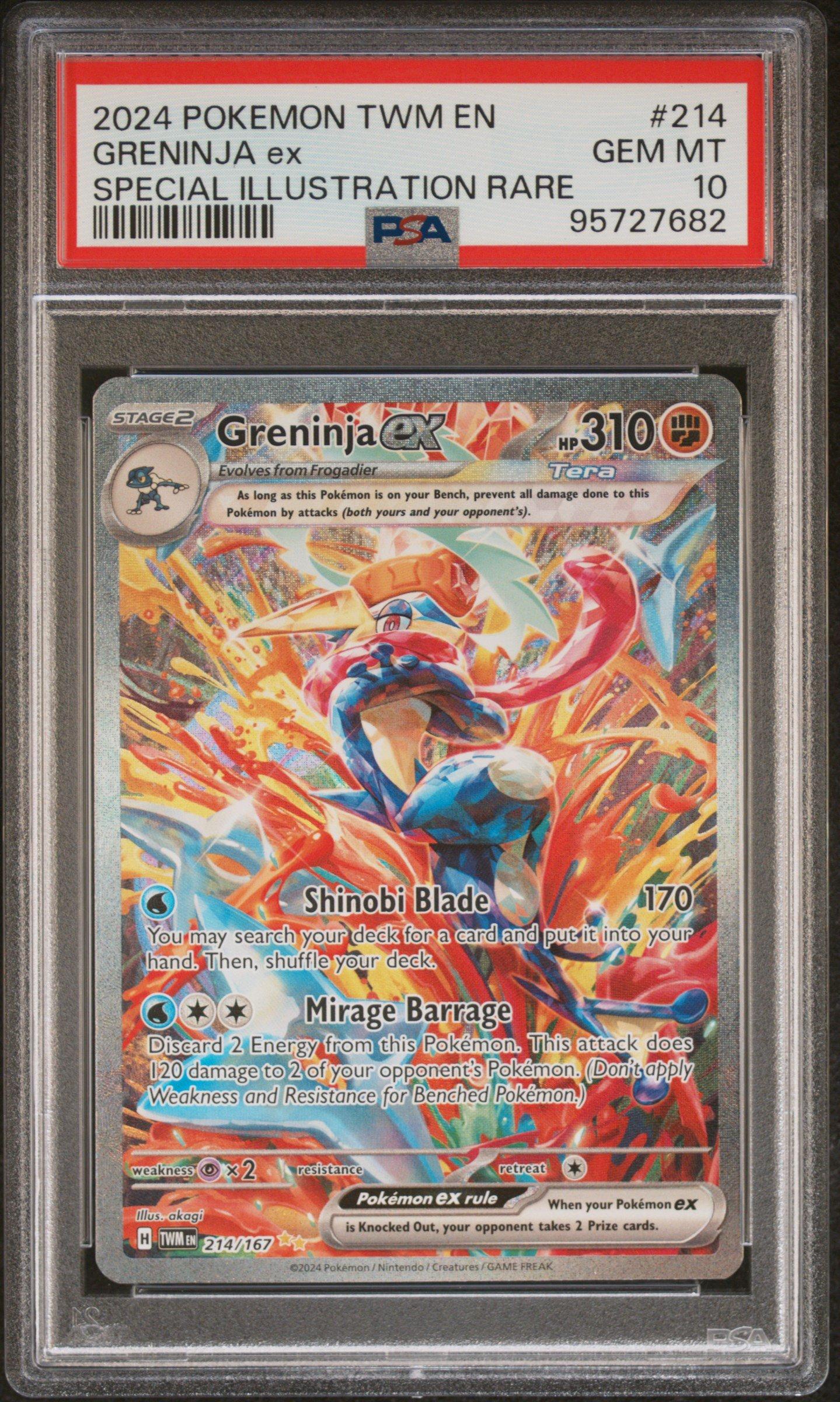 PSA10 2022 PROMO GRENINJA ゲッコウガ 2022 Pokemon Japanese S Promo 339 Greninja Illustration Contest